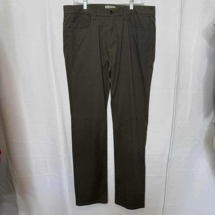 Vince Vince Stretch Twill 5-Pocket Slim Straight 34 Charcoal Gray Size US 34 / EU 50 - 2 Thumbnail