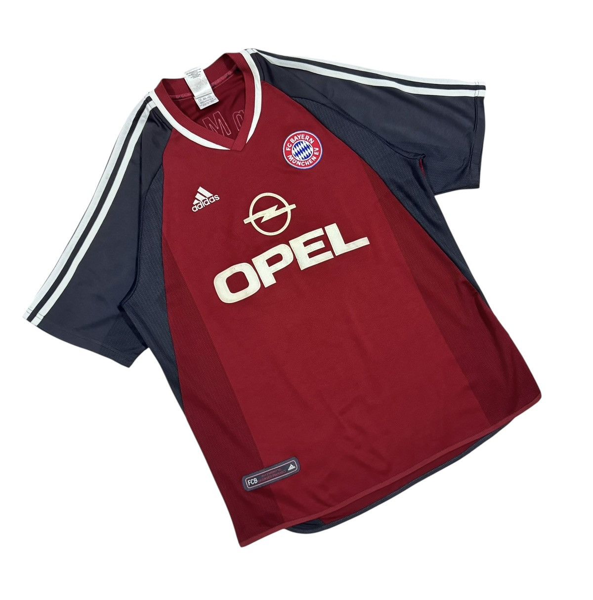 Adidas Vtg🔥2001-2002 Home Jersey Bayern Munich Football Club Size US L / EU 52-54 / 3 - 5 Thumbnail