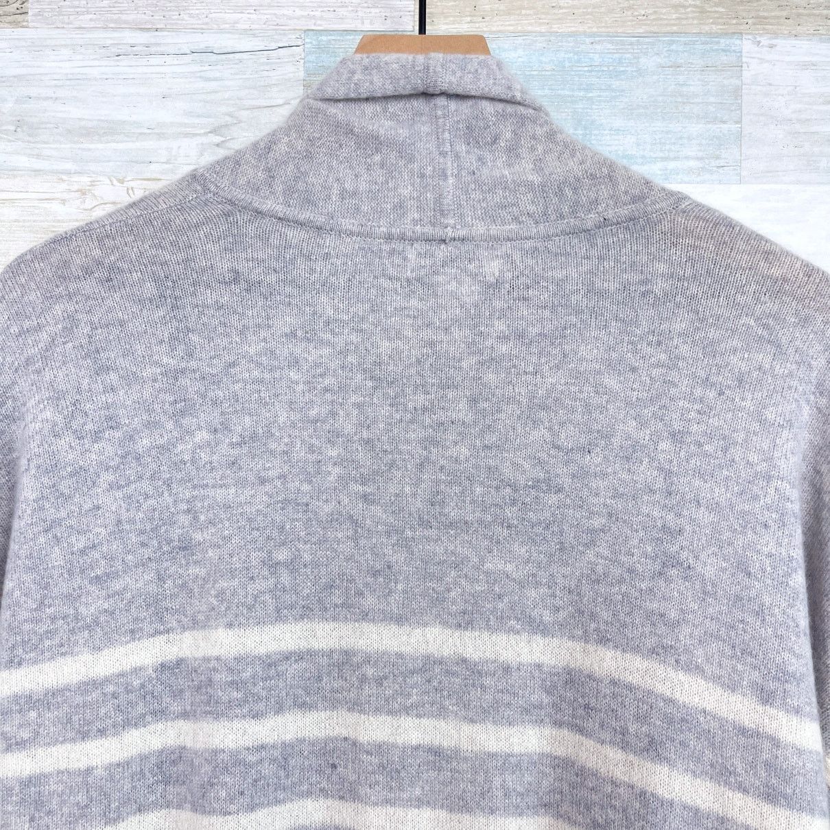 Club Monaco Club Monaco Cashmere Beach Duster Cardigan Gray Womens L Size L / US 10 / IT 46 - 6 Thumbnail