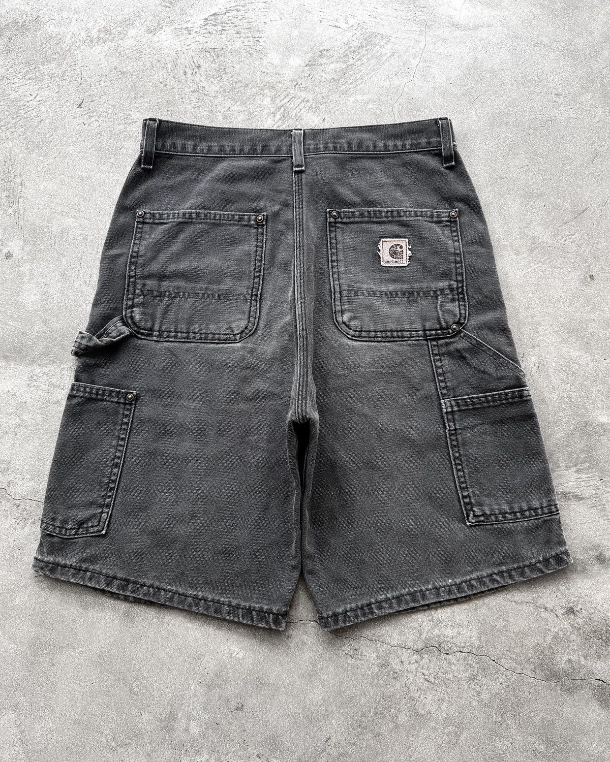 Carhartt Vintage Carhartt Double Knee Shorts B80 BLK Size US 30 / EU 46 - 3 Thumbnail