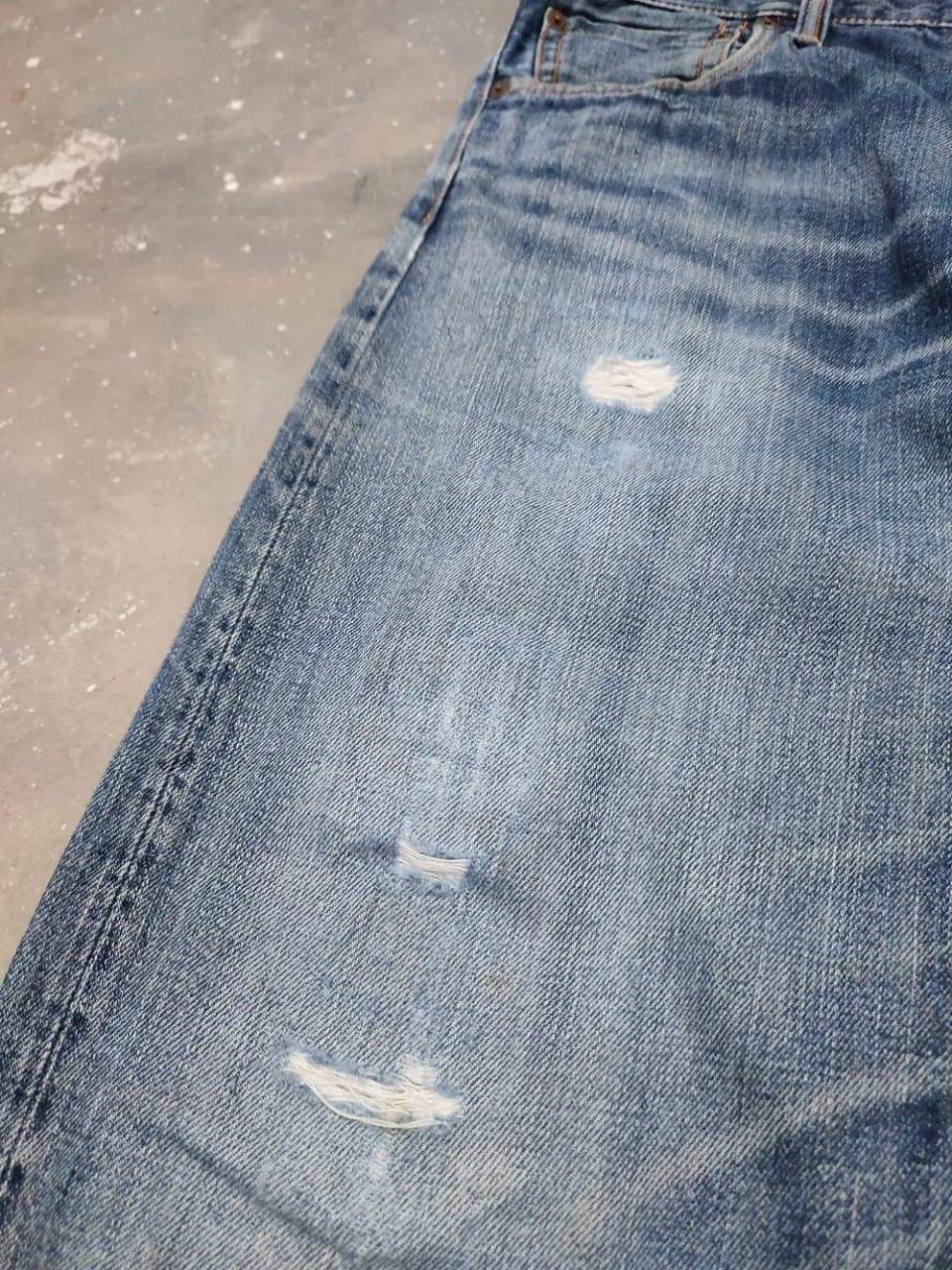 Evisu Evisu Selvedge Distressed Jeans Denim Pants Size US 32 / EU 48 - 13 Thumbnail