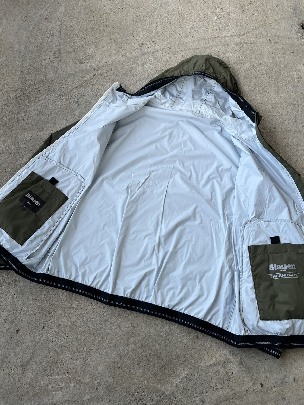 Other Blauer. USA Thermo-Fit Jacket Khaki Size L / US 10 / IT 46 - 5 Thumbnail