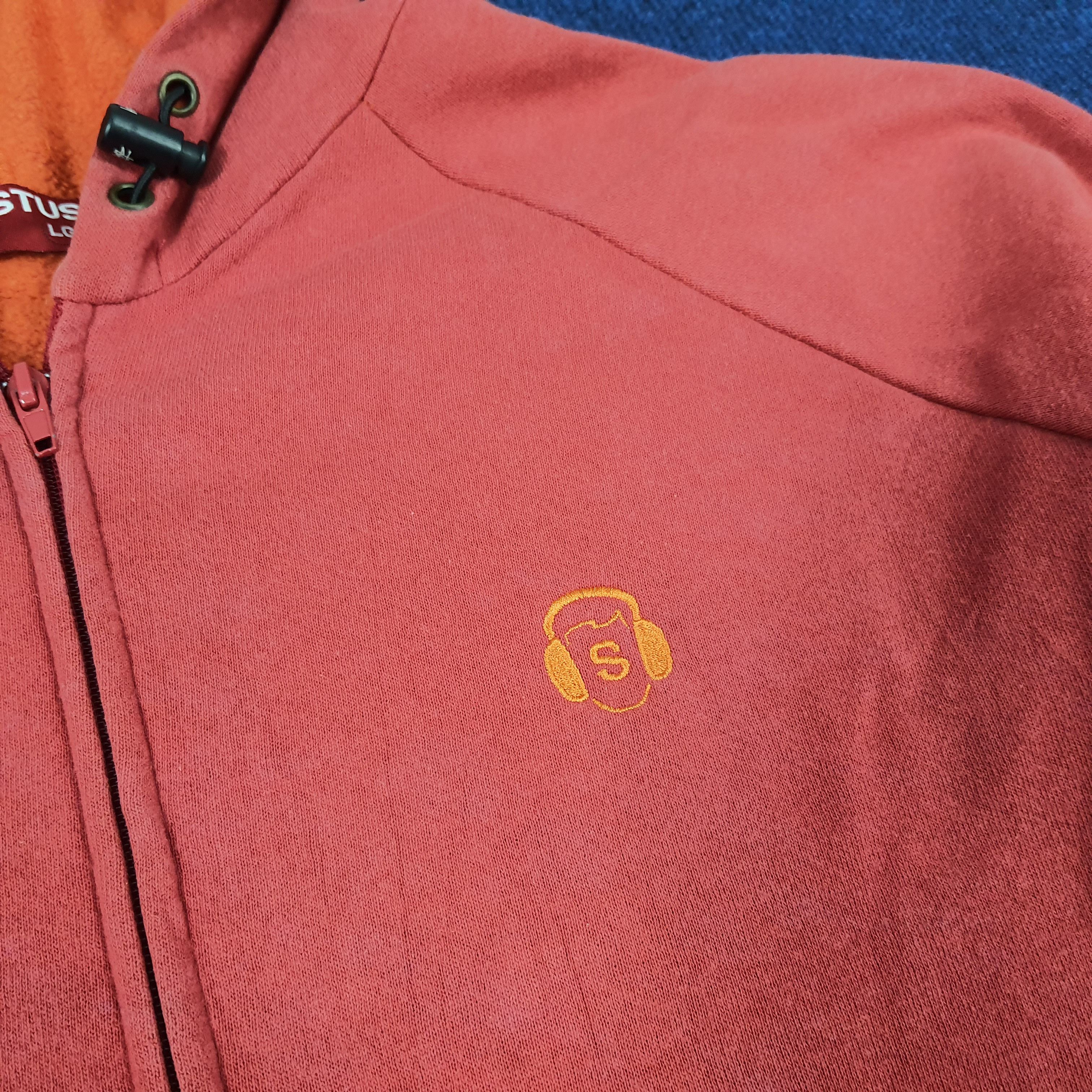 Stussy × Vintage Vintage Stussy LG Custom Logo Zipper Hoodies Size US XL / EU 56 / 4 - 5 Thumbnail