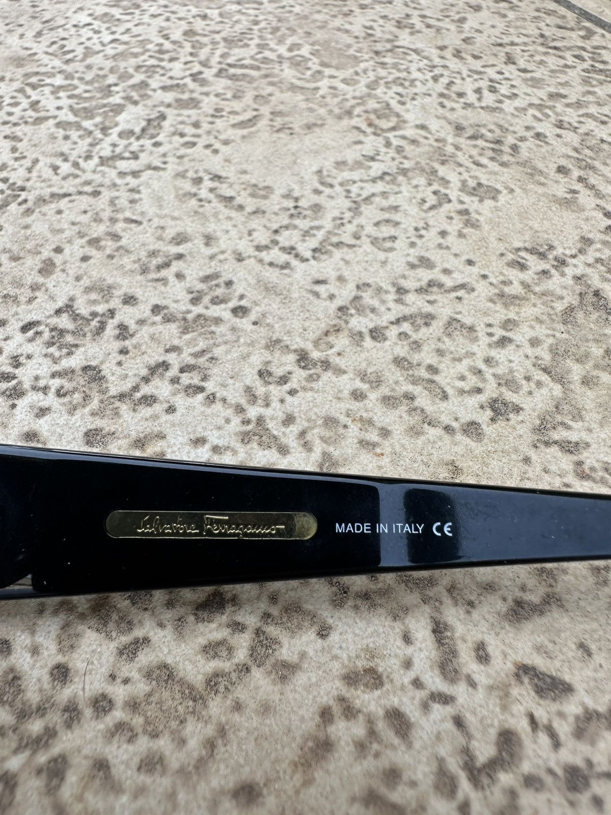Salvatore Ferragamo Salvatore Ferragamo Sunglasses Black 2007 Size ONE SIZE - 6 Thumbnail