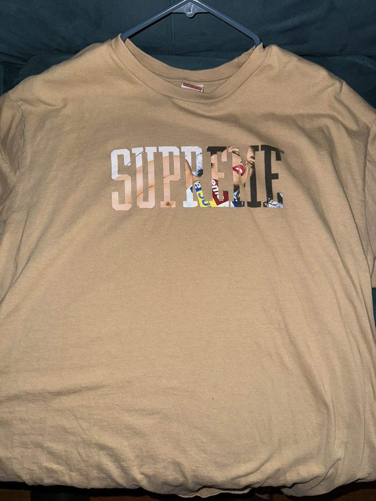 Supreme Supreme Tera Patrick Tee 'Khaki' Size US XL / EU 56 / 4 - 2 Thumbnail
