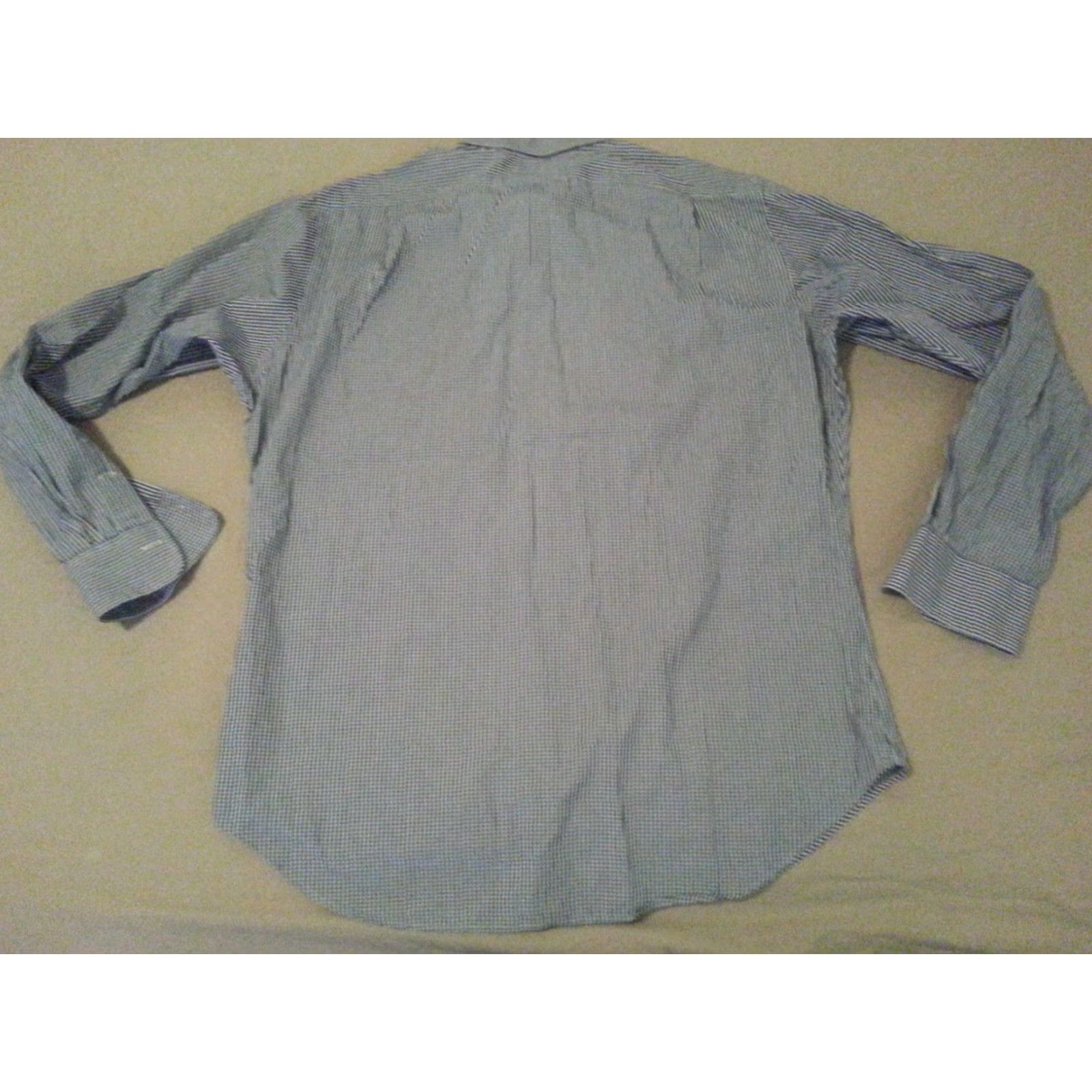 Polo Ralph Lauren Polo Ralph Lauren Dress Shirt Mens 16 35 Cotton Blue Shirt Size 42R - 2 Thumbnail
