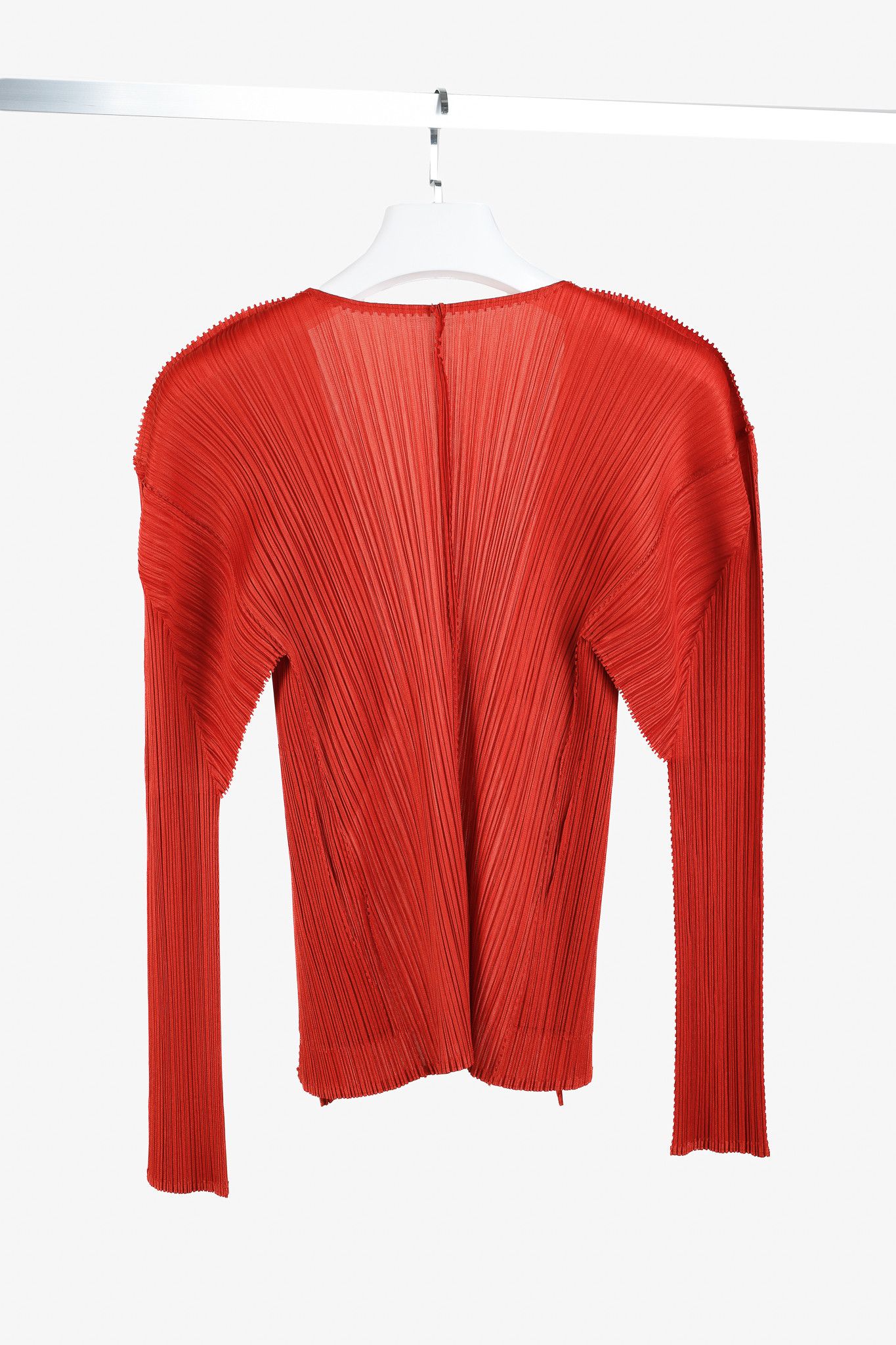 Pleats Please Issey Miyake Issey Miyake Pleats Please Pleated Open-Front Cardigan Size M / US 6-8 / IT 42-44 - 2 Thumbnail