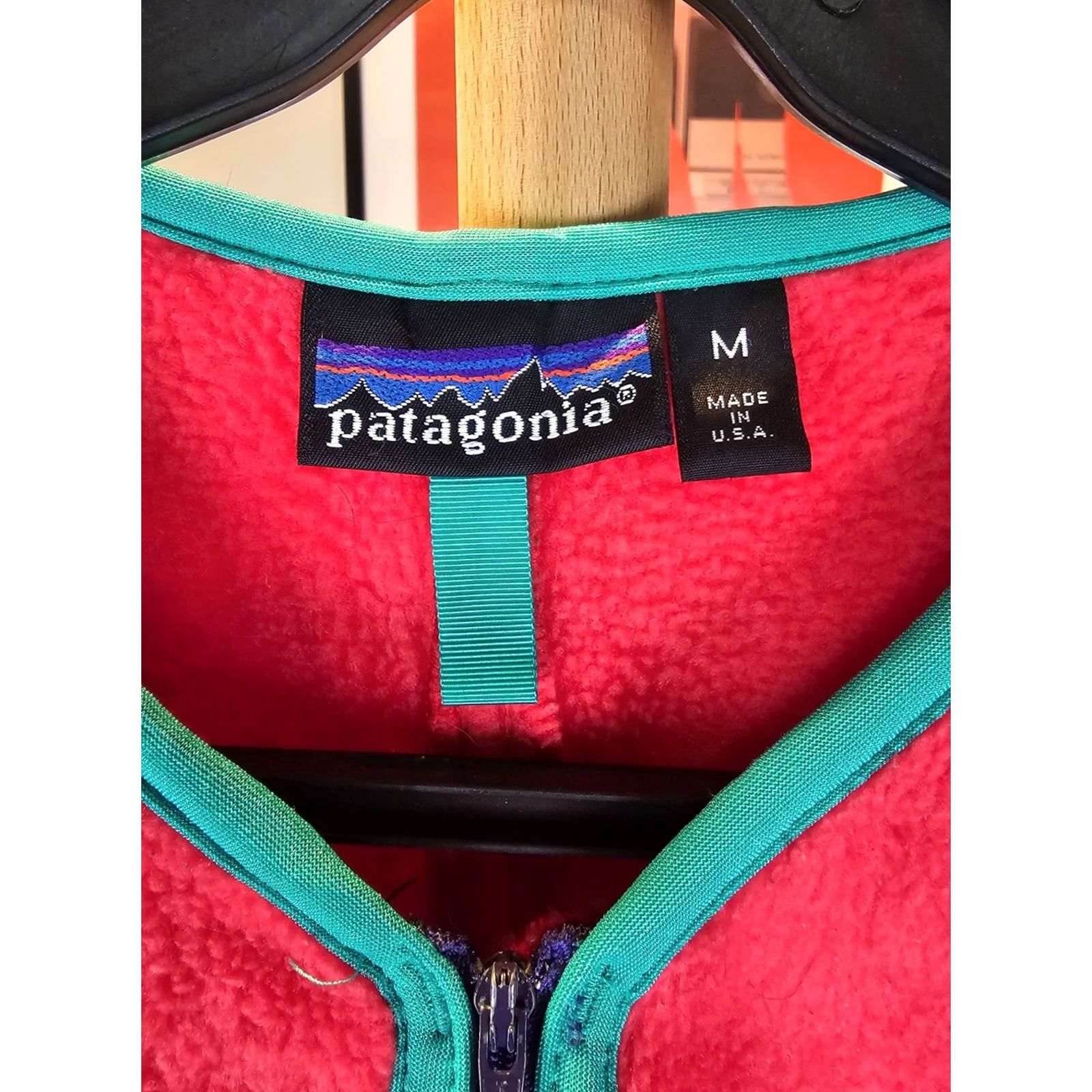 Patagonia VINTAGE PatagoniA PINK FLEECE PULLOVER SHIRT WOMEN'S SMALL MADE IN USA Size S / US 4 / IT 40 - 3 Thumbnail