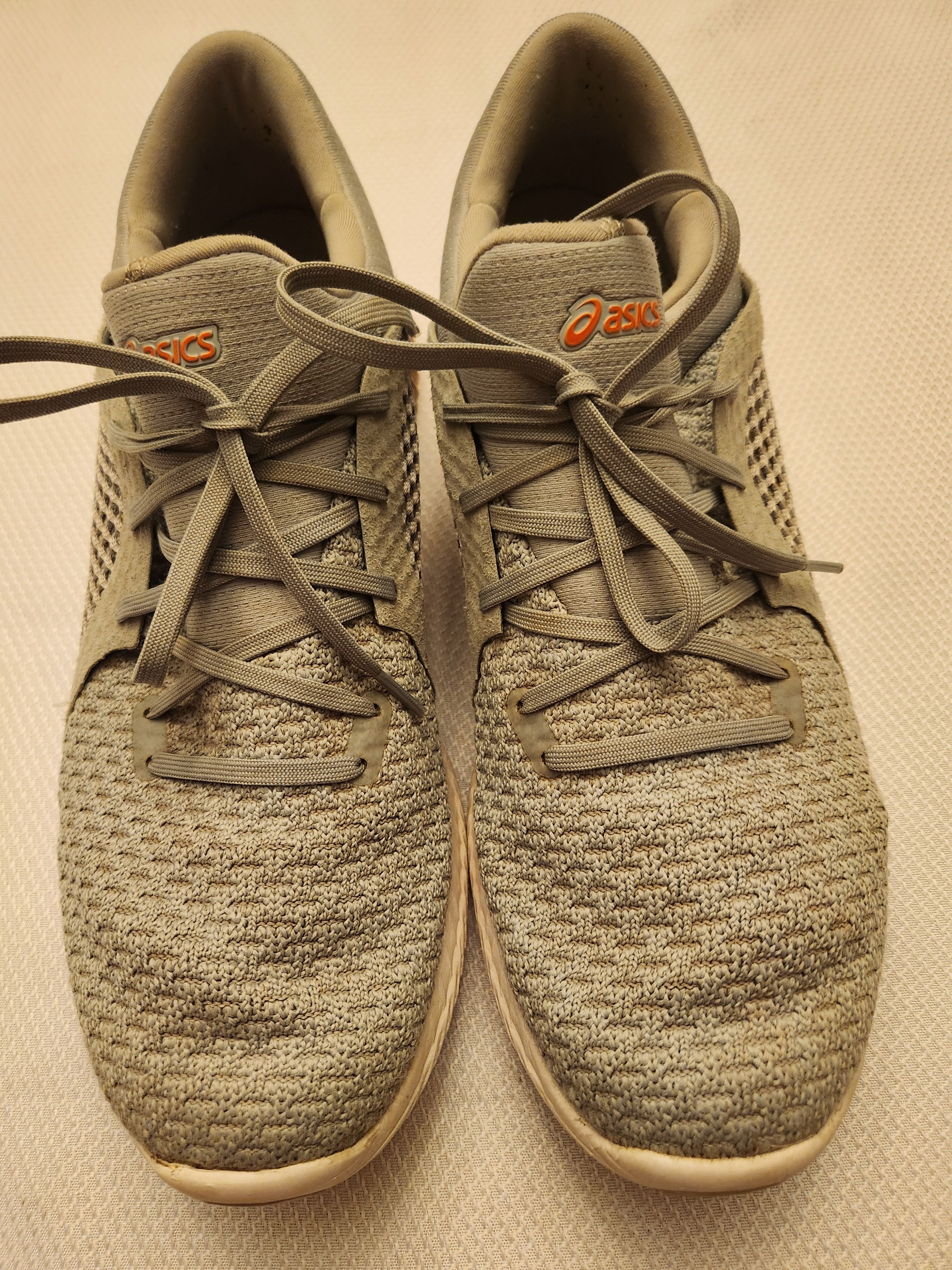 Asics Men's Gel-Kenun Gray Knit Running Shoes Size US 12.5 / EU 45-46 - 1 Thumbnail