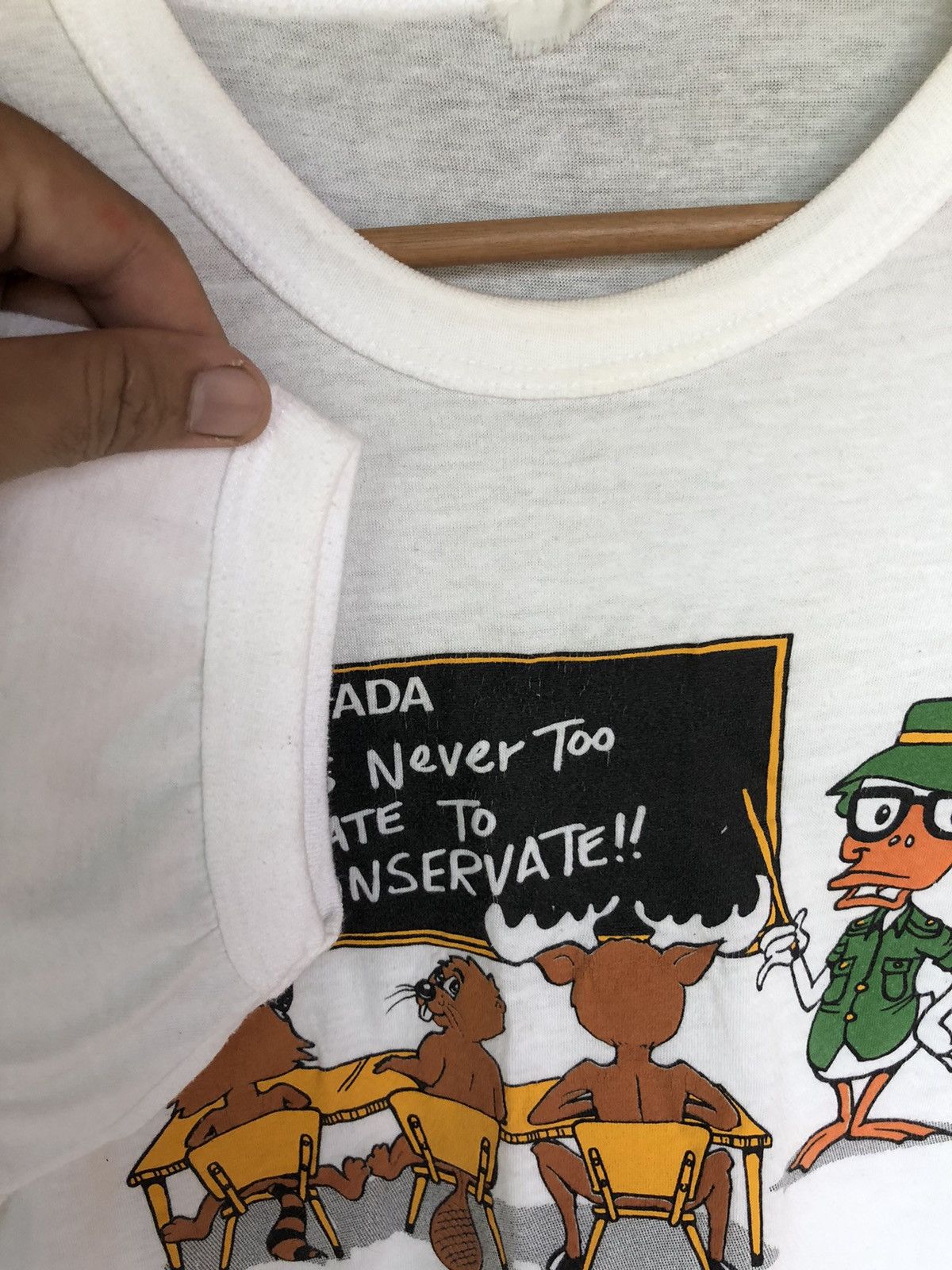 Vintage Vintage Ducks Unlimited Canada 1983 Shirt Tee Size US S / EU 44-46 / 1 - 7 Thumbnail