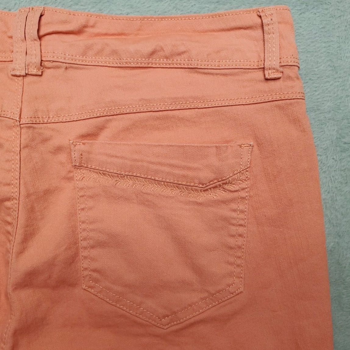 Gloria Vanderbilt Gloria Vanderbilt Shorts Women 8 Peach Skimmer Embroidered Outdoor Pants Casual Travel Hiking Size 30" / US 8 / IT 44 - 6 Thumbnail