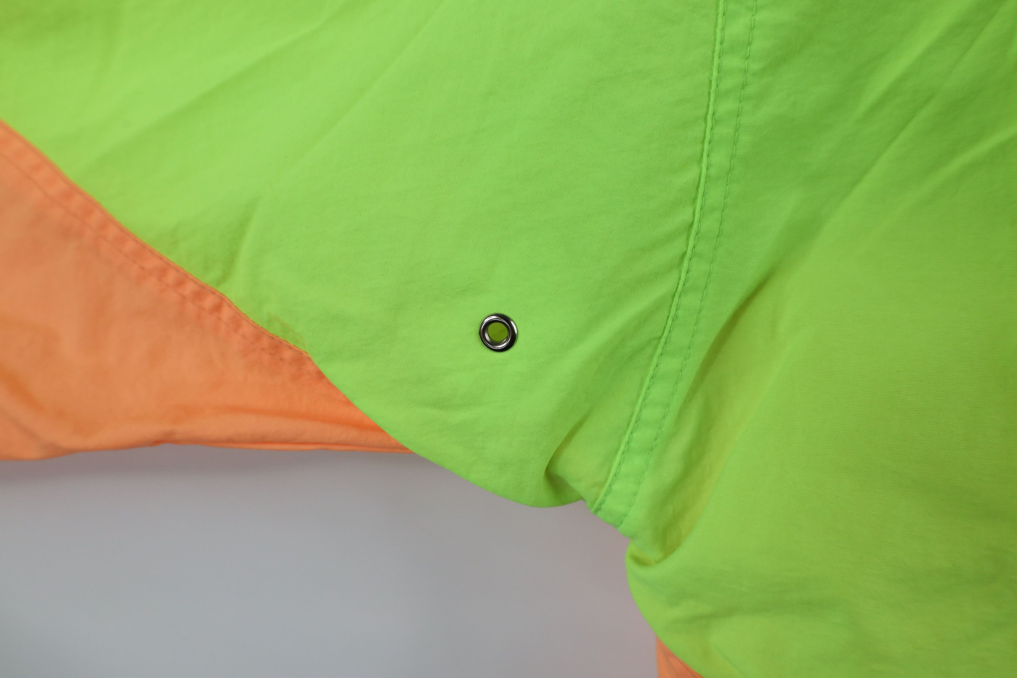 Ocean Pacific × Vintage Vintage 90s Ocean Pacific Surf Block Neon Windbreaker Jacket Size US XL / EU 56 / 4 - 8 Thumbnail