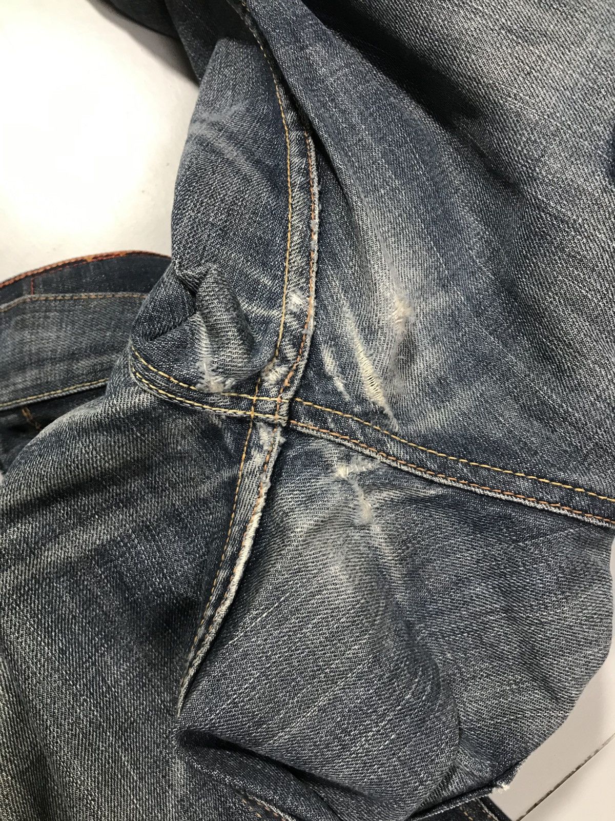 Levi's Vintage Levi’s buckle belt denim Size US 36 / EU 52 - 5 Thumbnail