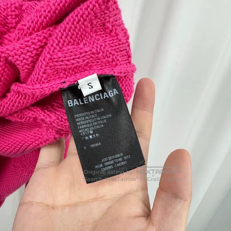 Balenciaga Balenciaga All-over Print Bulletproof Sweater Size US S / EU 44-46 / 1 - 6 Thumbnail