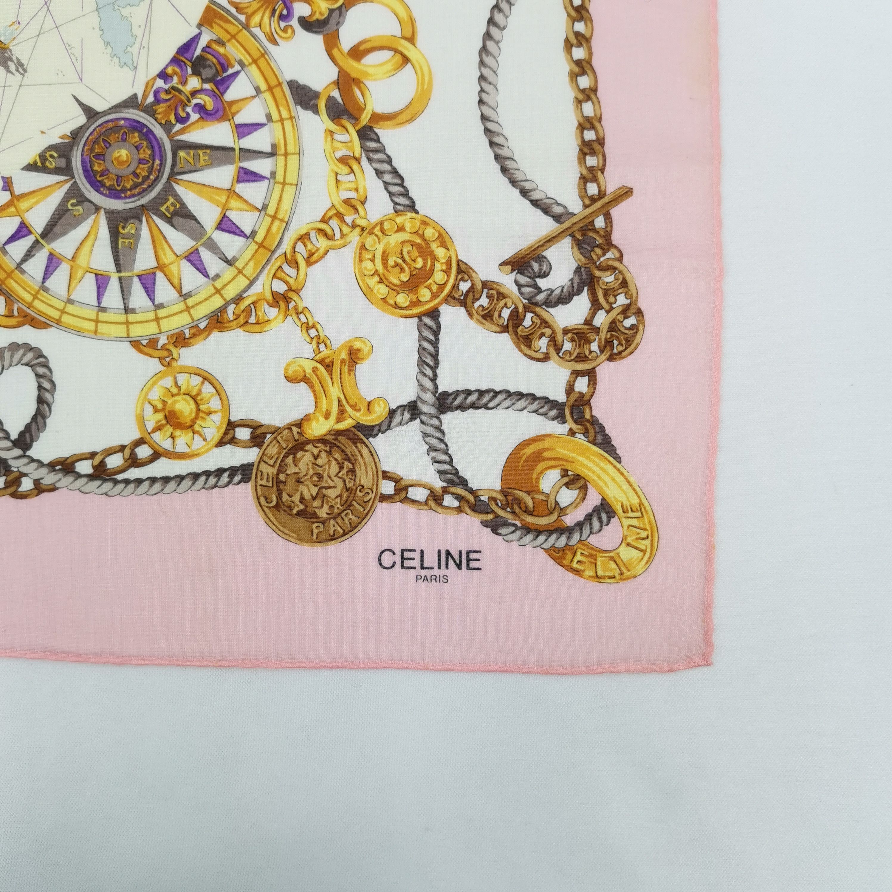 Celine Vintage Celine Handkerchief Neckerchief Bandana Size ONE SIZE - 3 Thumbnail