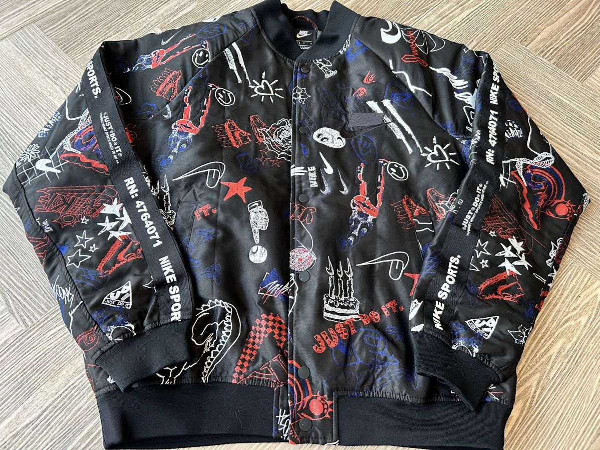Nike Nike NSP Bomber Jacket (CJ5043-10) Size US L / EU 52-54 / 3 - 1 Thumbnail