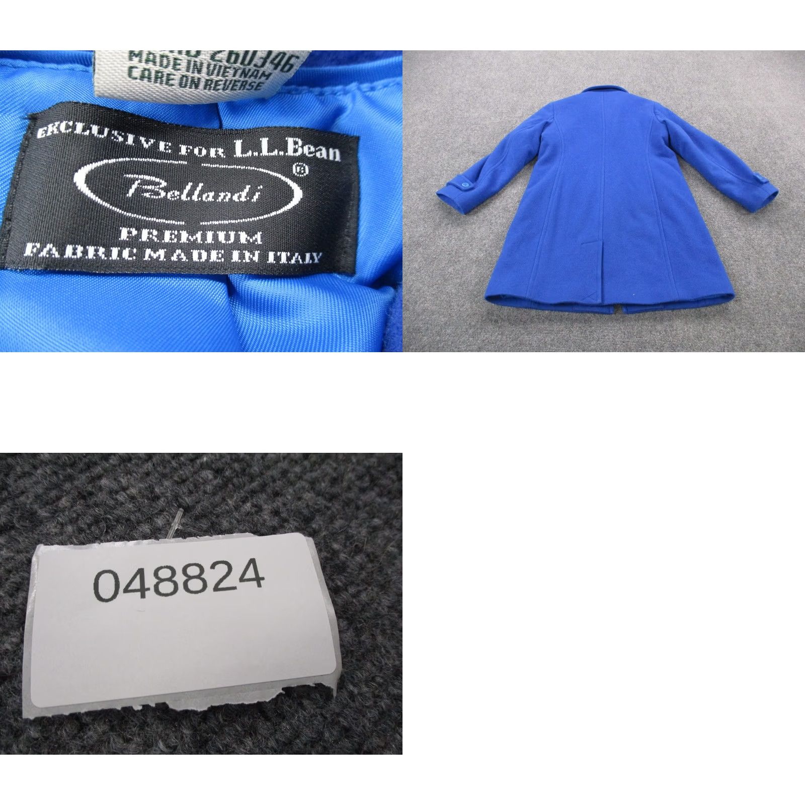Vintage VINTAGE LL Bean Jacket Womens 6P Petite Blue Wool Parka Coat Long Button Pockets Mens Womens Boys Girls Size M / US 6-8 / IT 42-44 - 8 Thumbnail