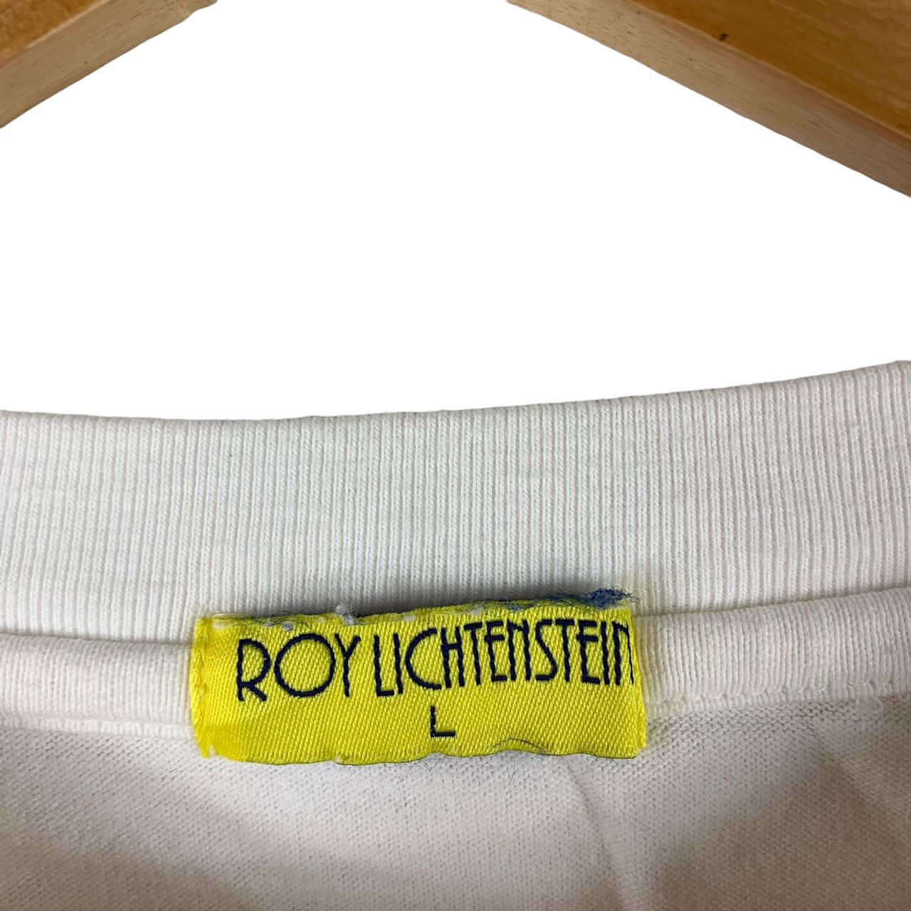 Vintage Vintage ROY LINCHESTEIN big logo Art printed tee Size US L / EU 52-54 / 3 - 3 Thumbnail