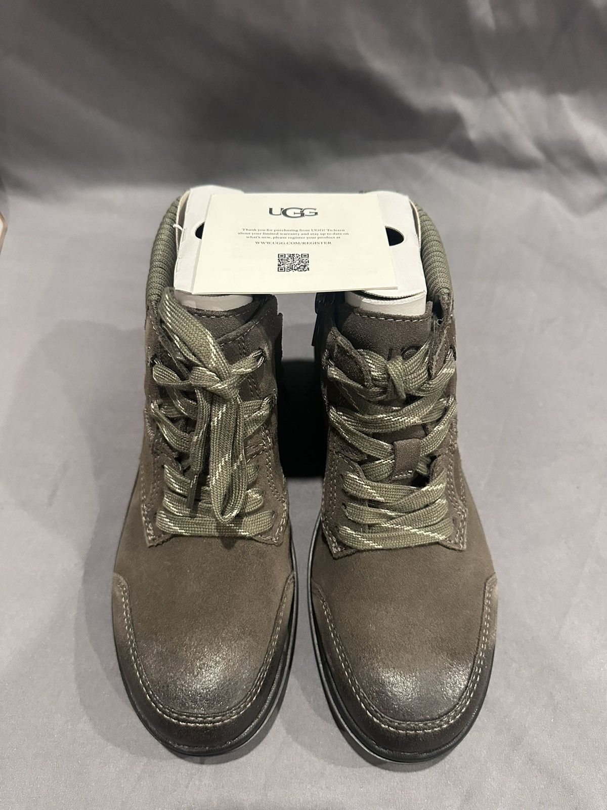 Ugg UGG Lace-Up/Zip Waterproof Leather Bootie 6.5 Size US 6.5 / IT 36.5 - 1 Thumbnail