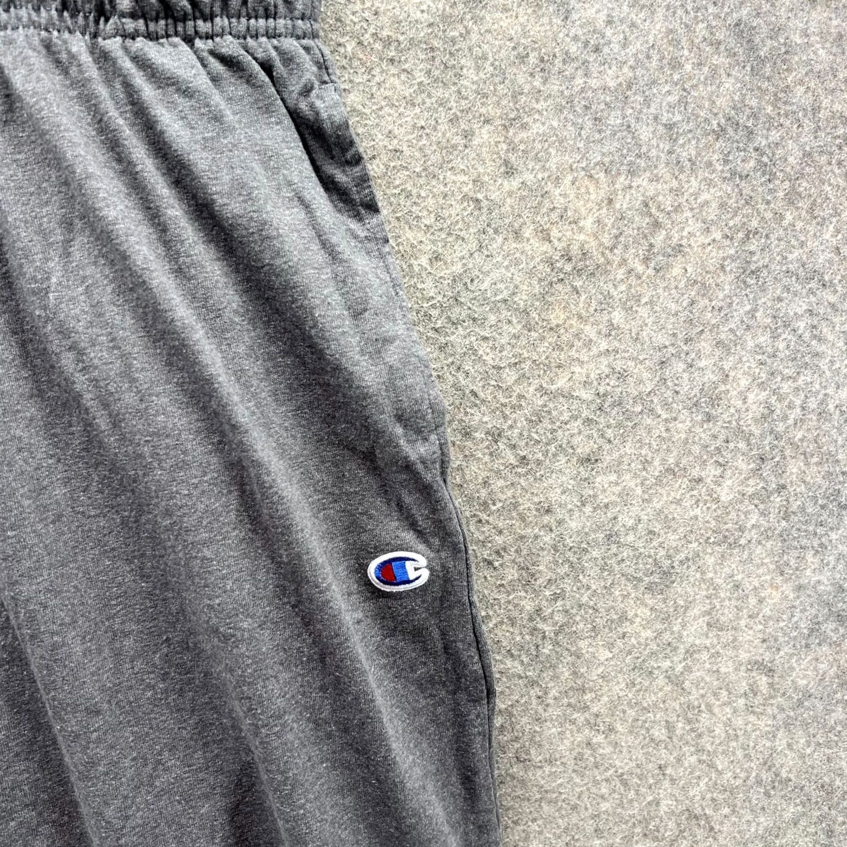 Champion Champion Sweatpants Mens 2XL Gray Fleece Athletic Straight Sweatpants with Pockets Size US 36 / EU 52 - 5 Thumbnail