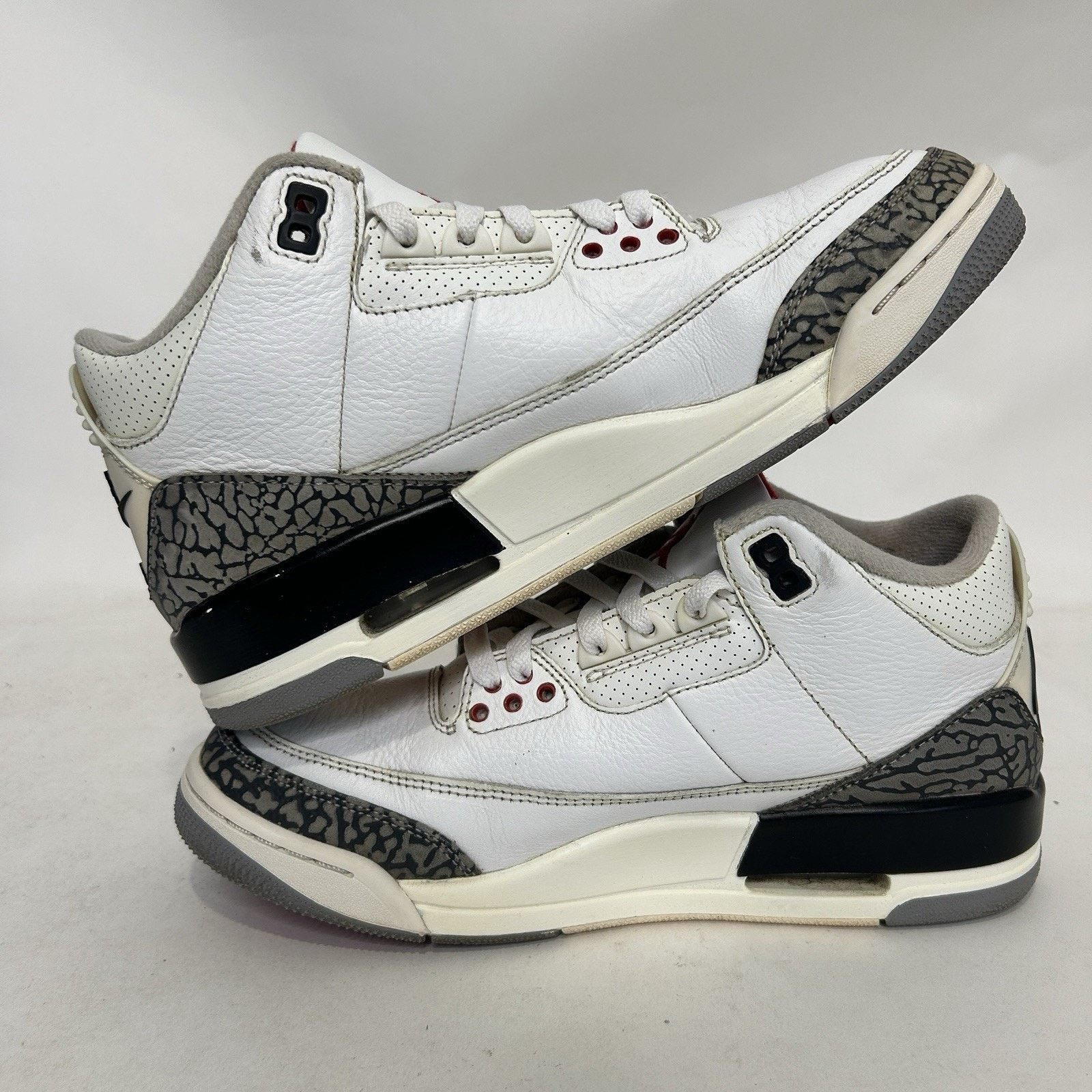 Nike Nike Air Jordan 3 Retro OG Reimagined “White Cement” Size US 8 / EU 41 - 3 Thumbnail