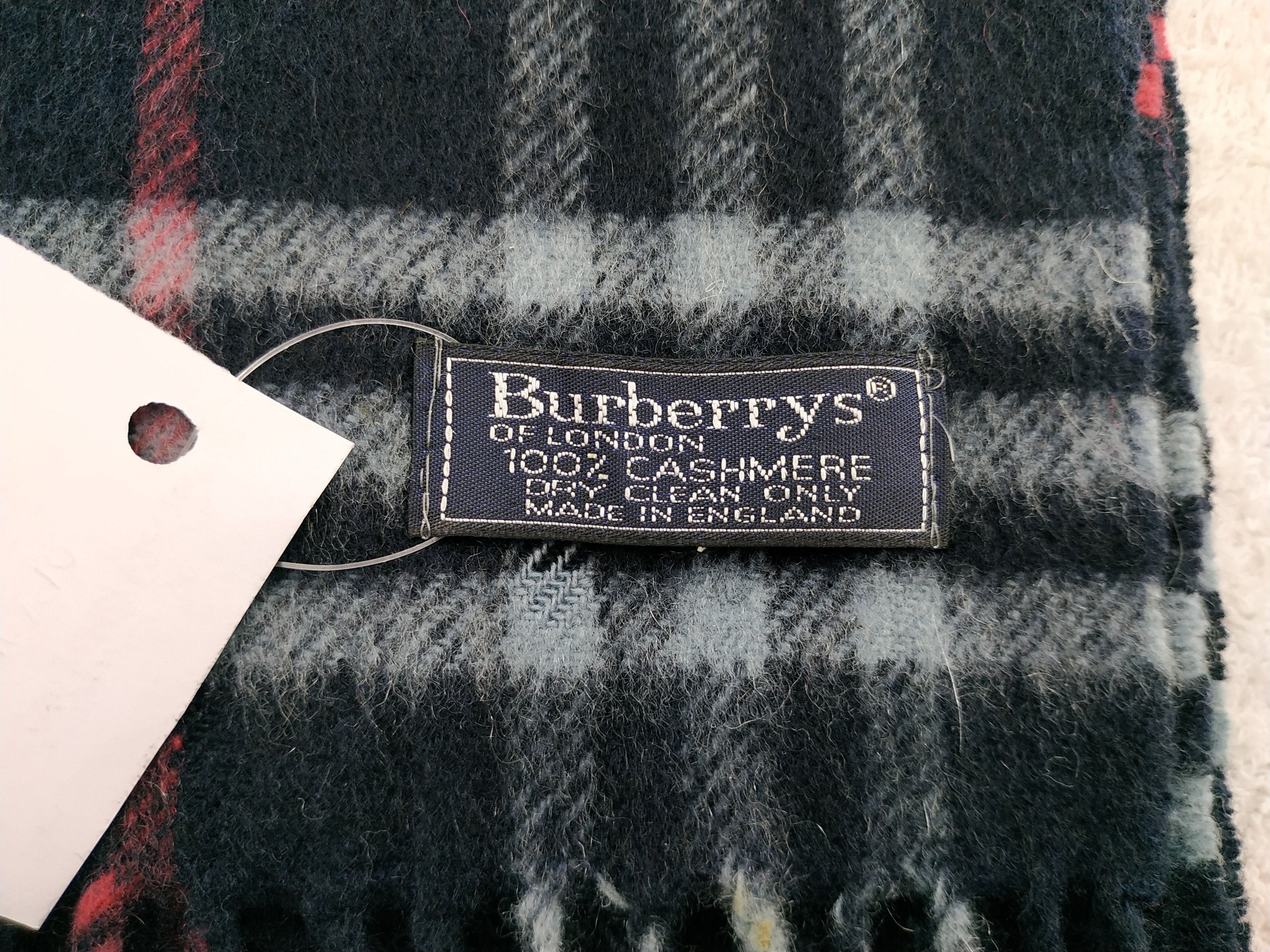 Burberry × Vintage Burberry Scarf / Muffler / Neckwear - WW190 Size ONE SIZE - 6 Thumbnail