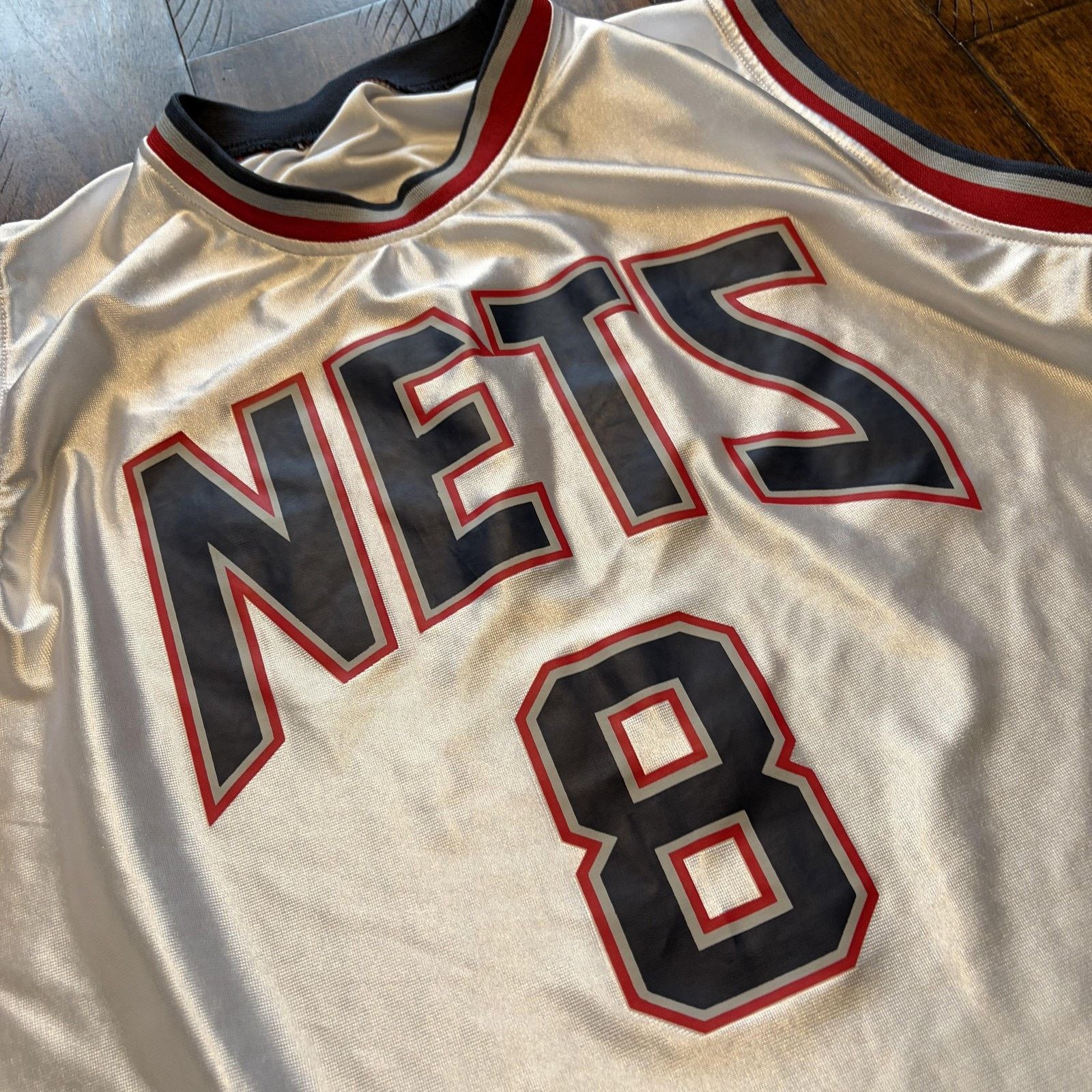 NBA New Jersey Nets Jersey XL NBA Basketball Deron Williams 8 Size US XL / EU 56 / 4 - 4 Thumbnail