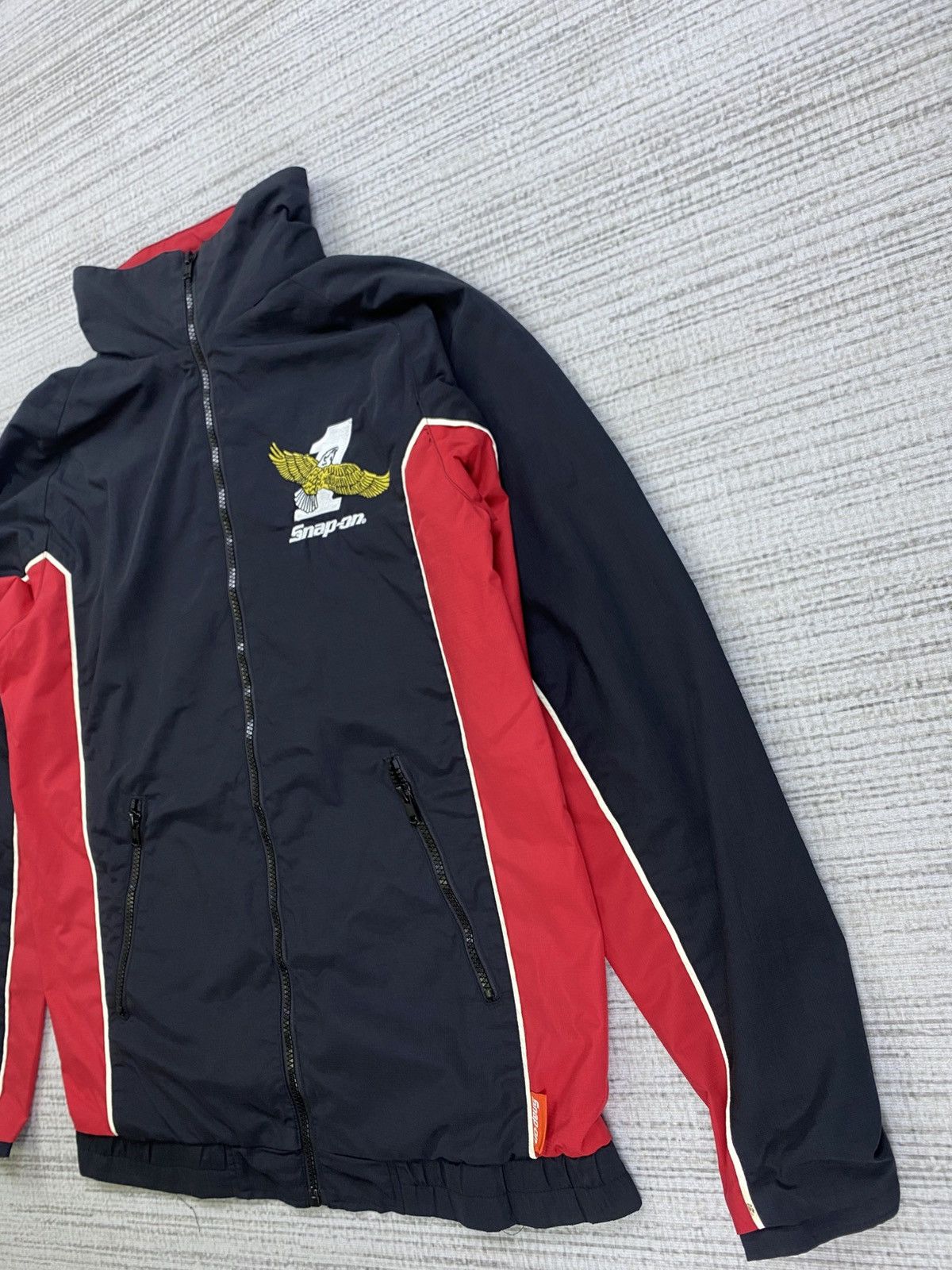 Vintage Vintage Snap On Racing Embroidery Zipper Jacket Size US M / EU 48-50 / 2 - 4 Thumbnail