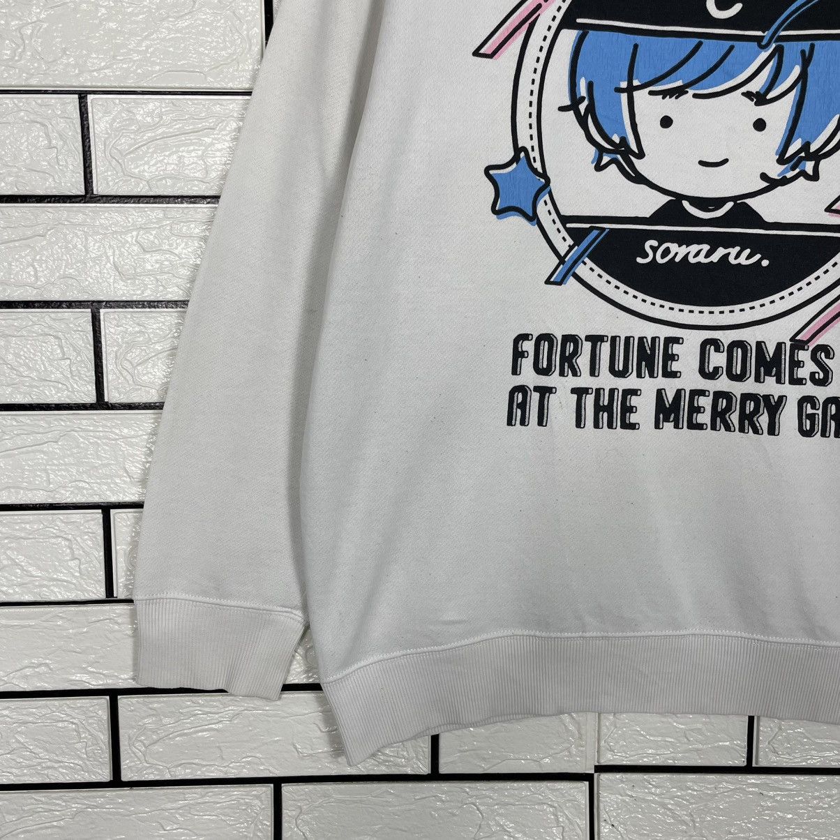 Japanese Brand Soraru Fortune Crewneck Sweatshirt Size US M / EU 48-50 / 2 - 3 Thumbnail
