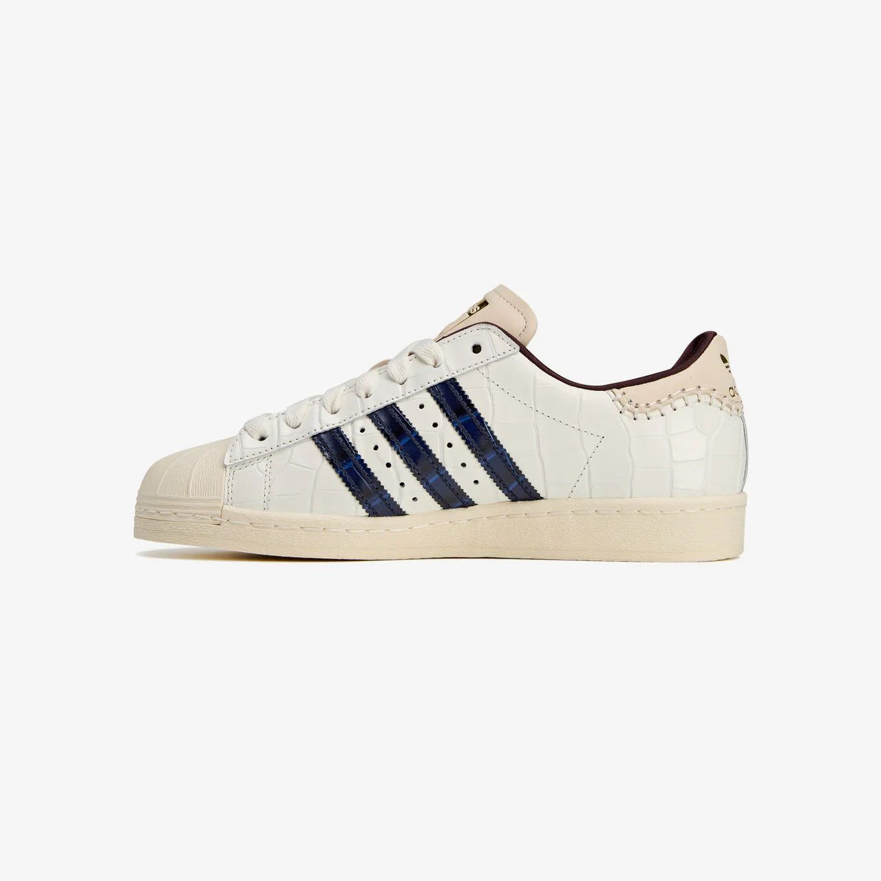 Adidas × Wales Bonner o1mle0725 Superstar Croc Low-Top Sneakers in White Size US 5 / EU 37 - 4 Thumbnail