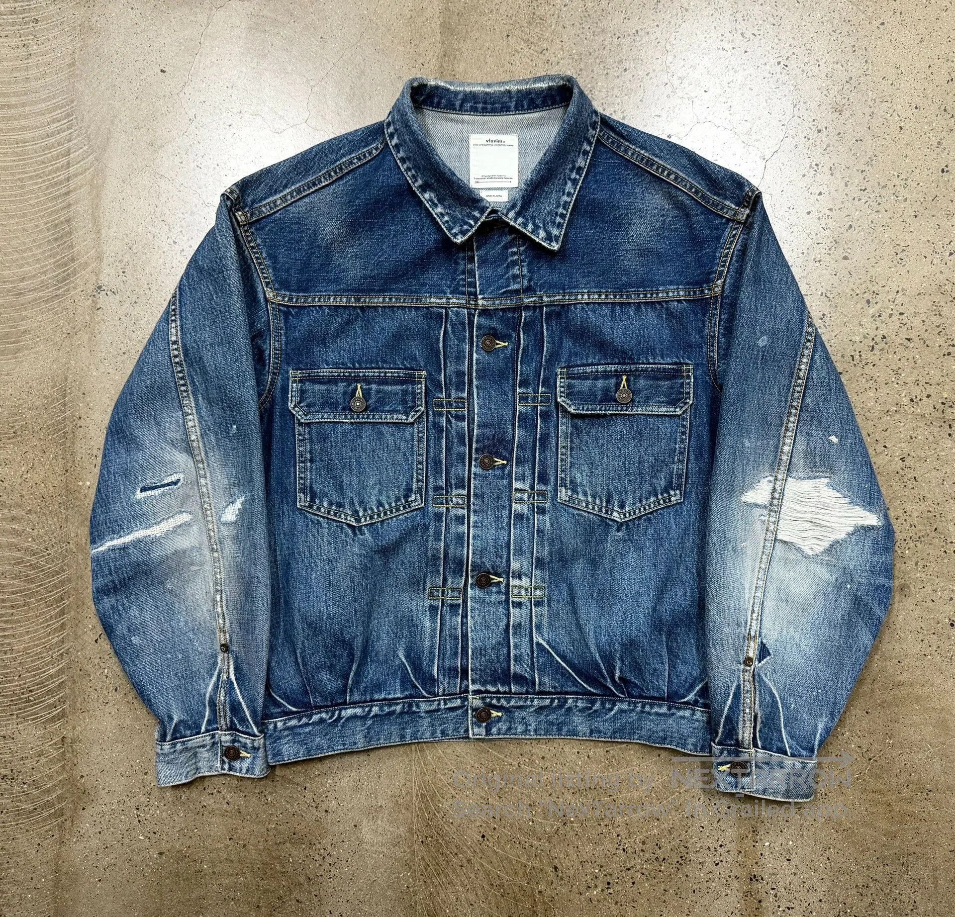 Visvim Visvim 21aw Vintage Denim Jacket. Size US M / EU 48-50 / 2 - 1 Thumbnail