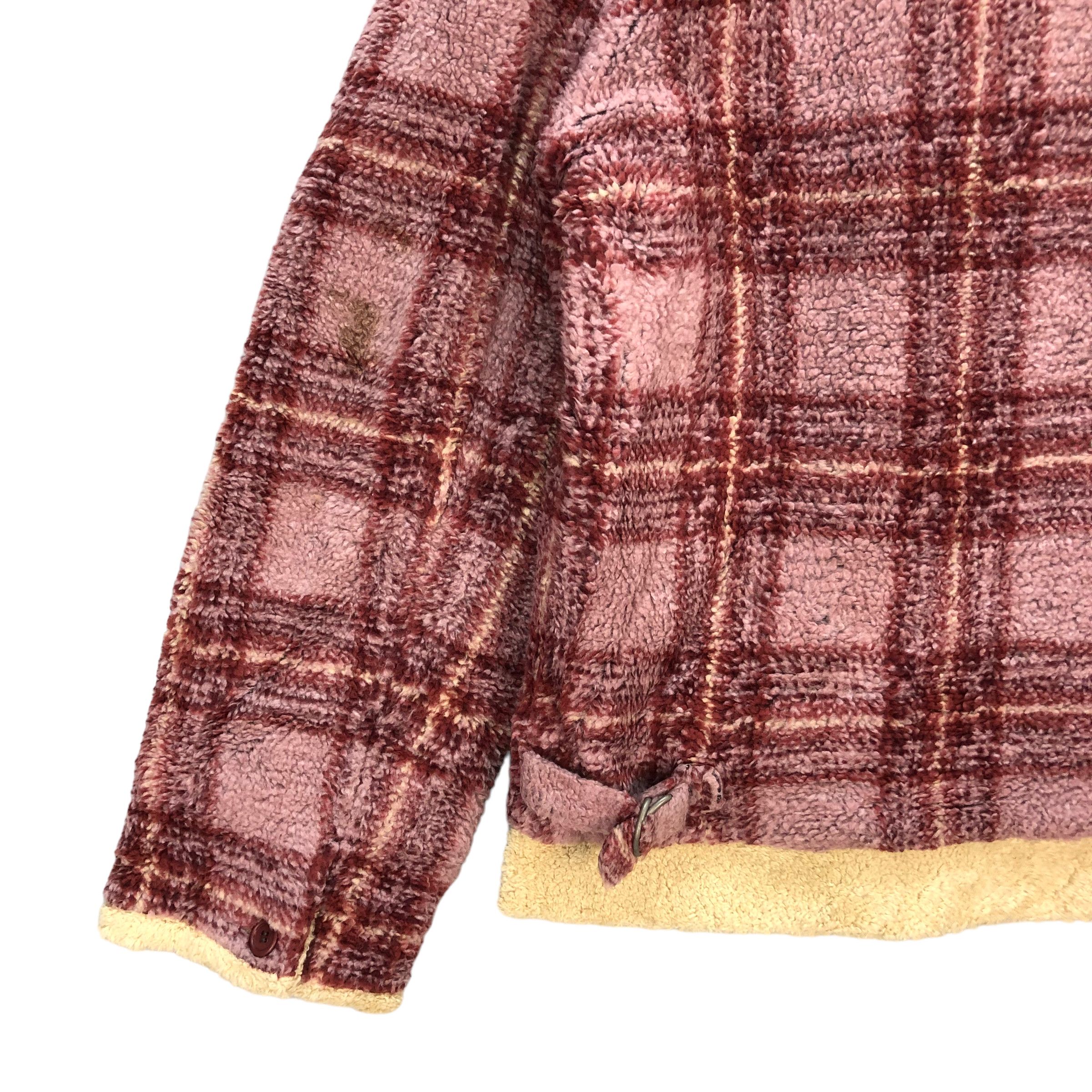 Japanese Brand PAODELO TARTAN FLEECE JACKET #7399-142 Size US M / EU 48-50 / 2 - 14 Thumbnail