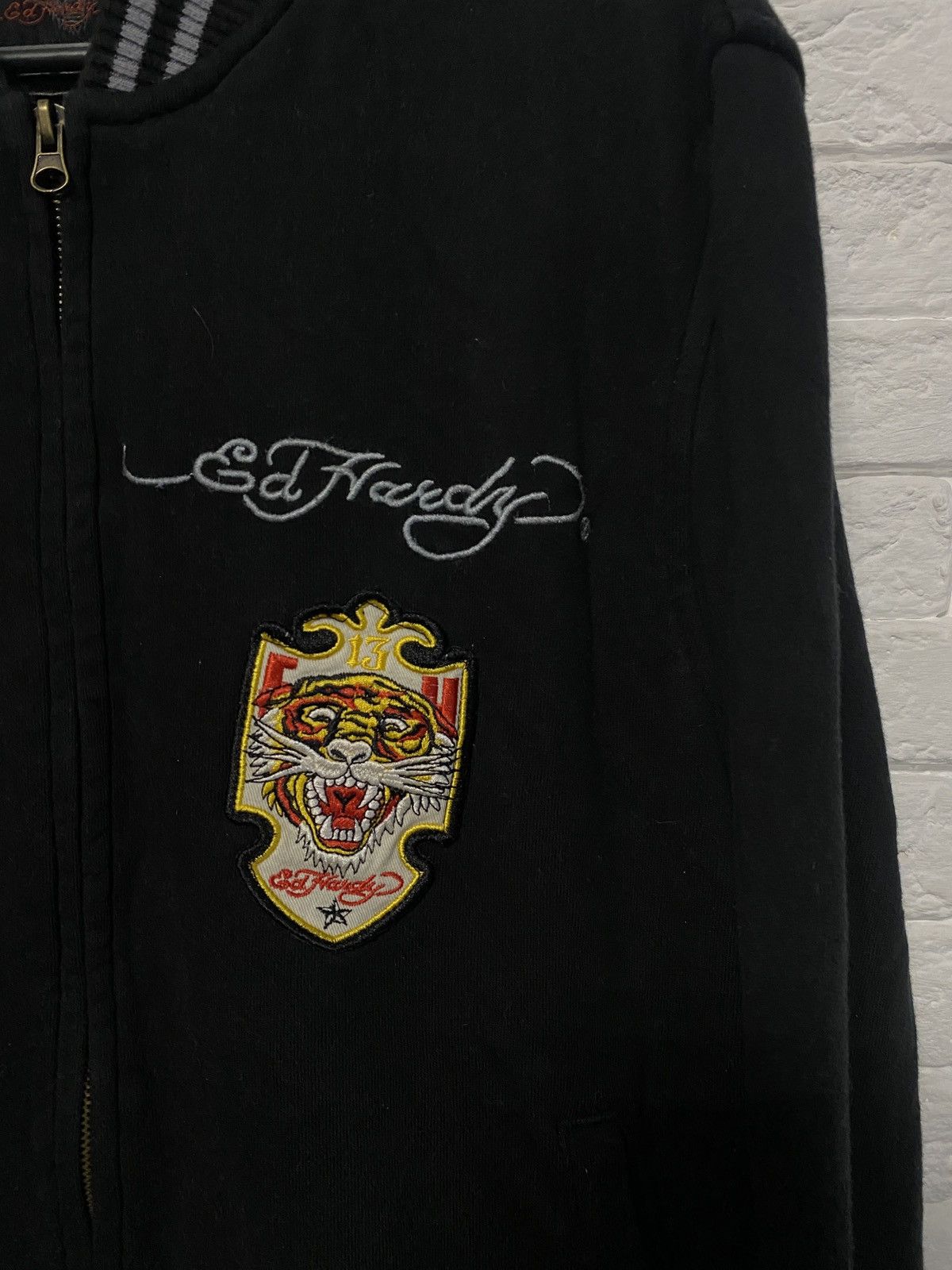 Christian Audigier × Ed Hardy Cotton Bomber Ed Hardy Size US M / EU 48-50 / 2 - 2 Thumbnail