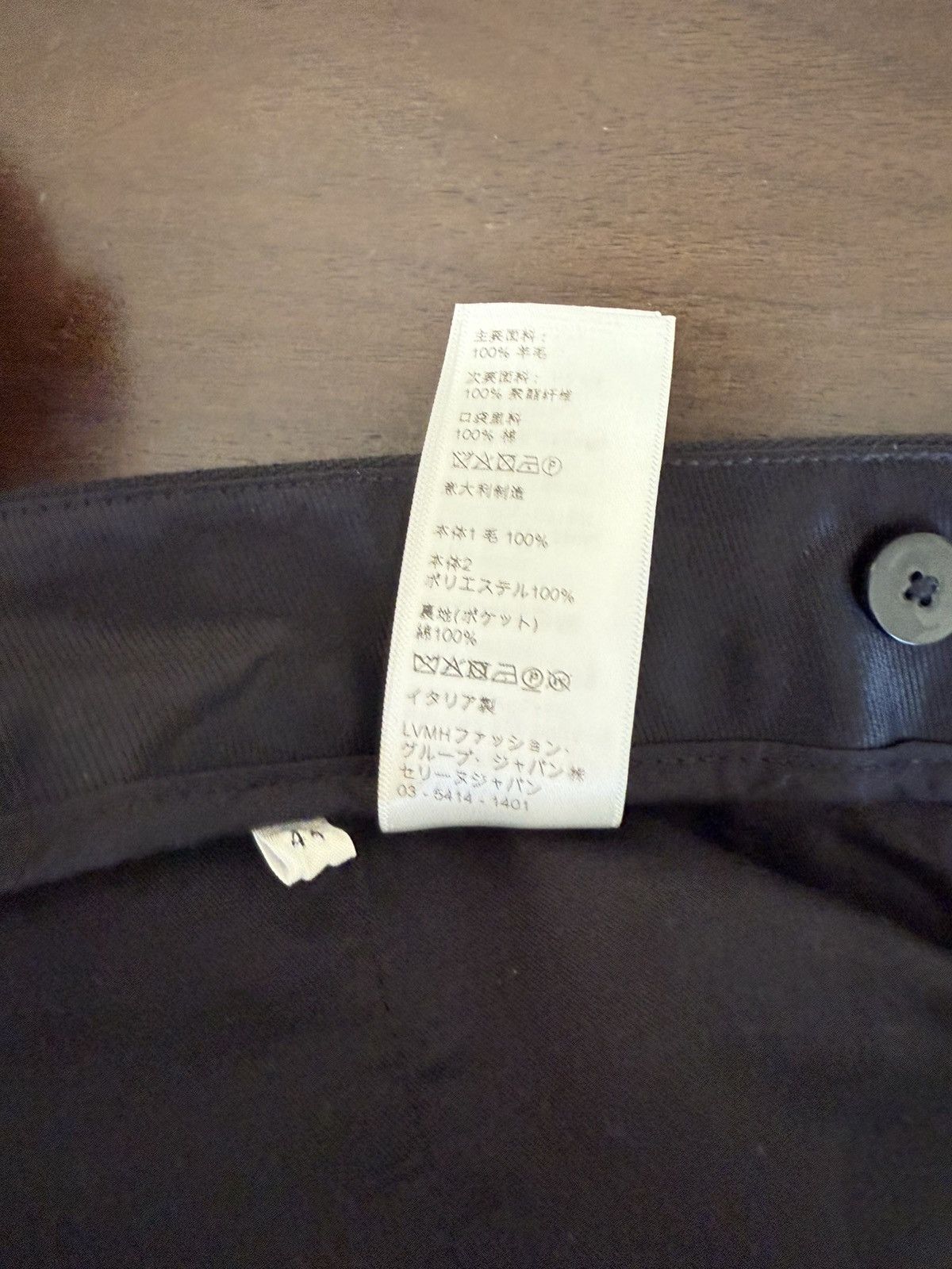 Celine × Hedi Slimane Celine Le Smoking Tuxedo Suit 44 Size 34R - 25 Thumbnail