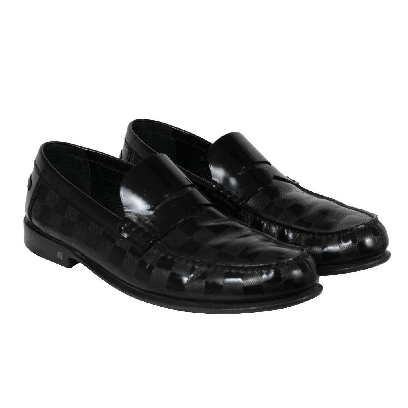 Louis Vuitton Damier Infini Major Penny Loafers - 02193 Size US 9.5 / EU 42-43 - 12 Thumbnail