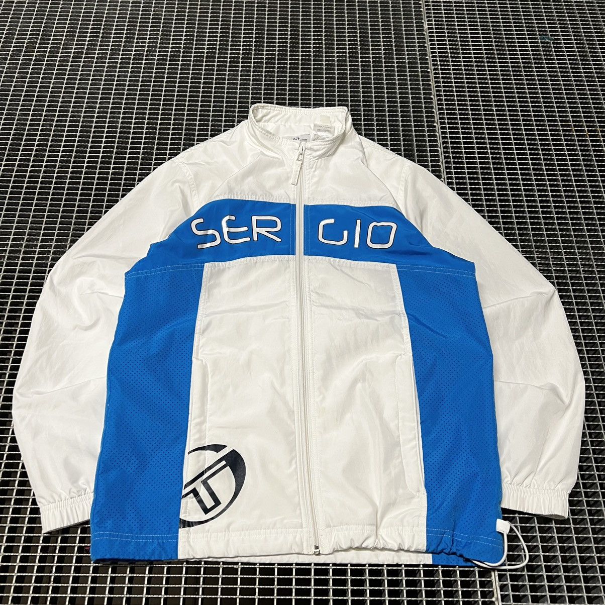 Sergio Tacchini Vintage Jacket Sergio Tacchini Big Logo Size US L / EU 52-54 / 3 - 3 Thumbnail