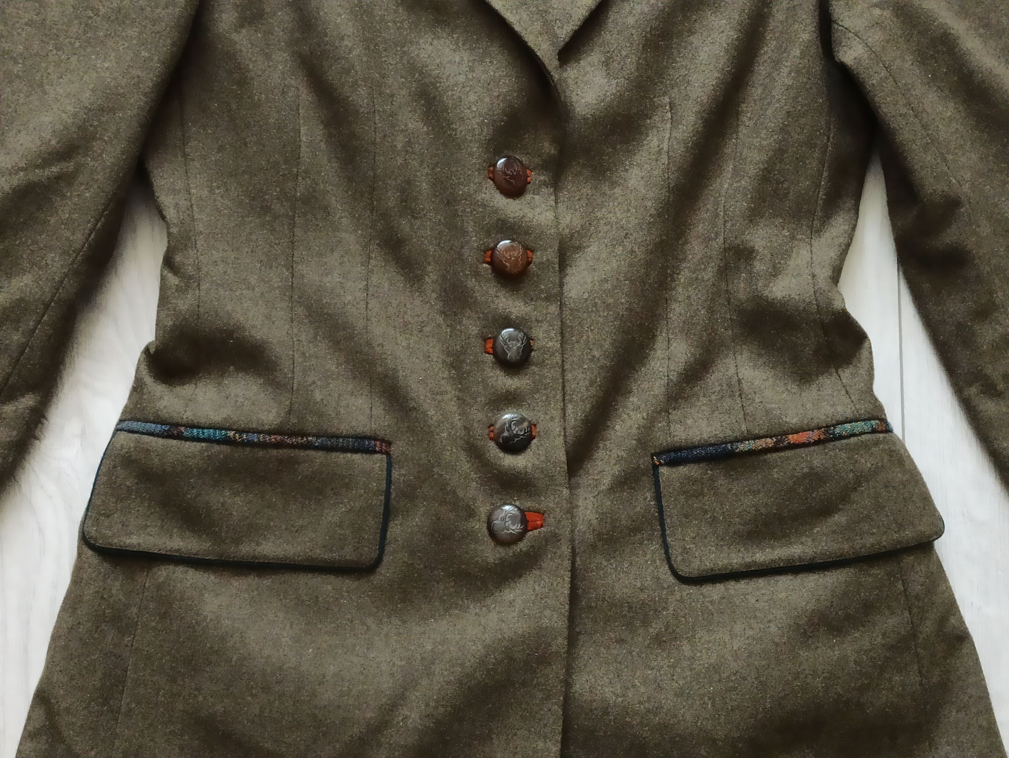 Other Susanne Spatt Salzburg Loden Wool Jacket Size XS / US 0-2 / IT 36-38 - 4 Thumbnail