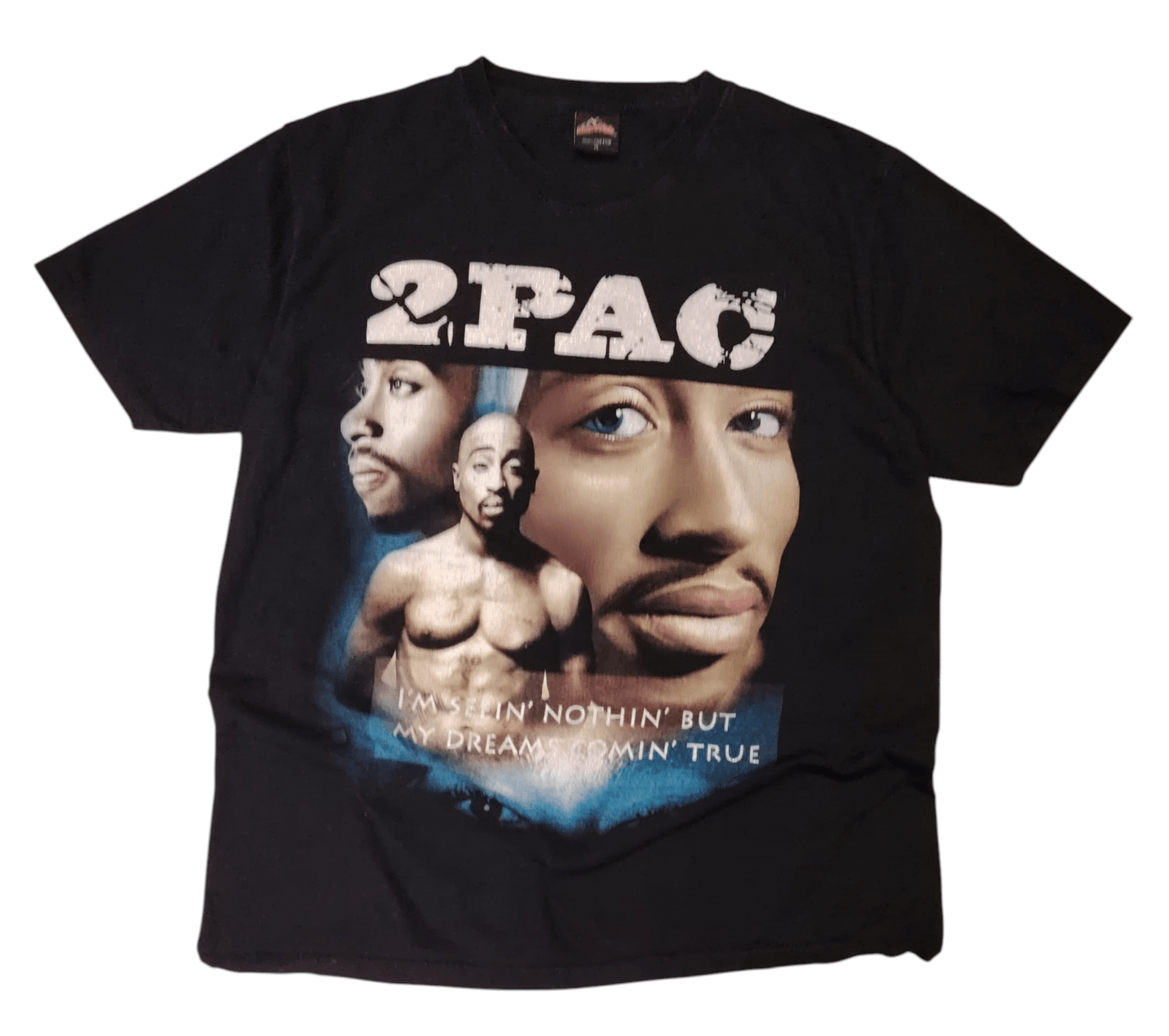 Vintage Vintage Bootleg 2Pac t shirt Size US XL / EU 56 / 4 - 1 Thumbnail