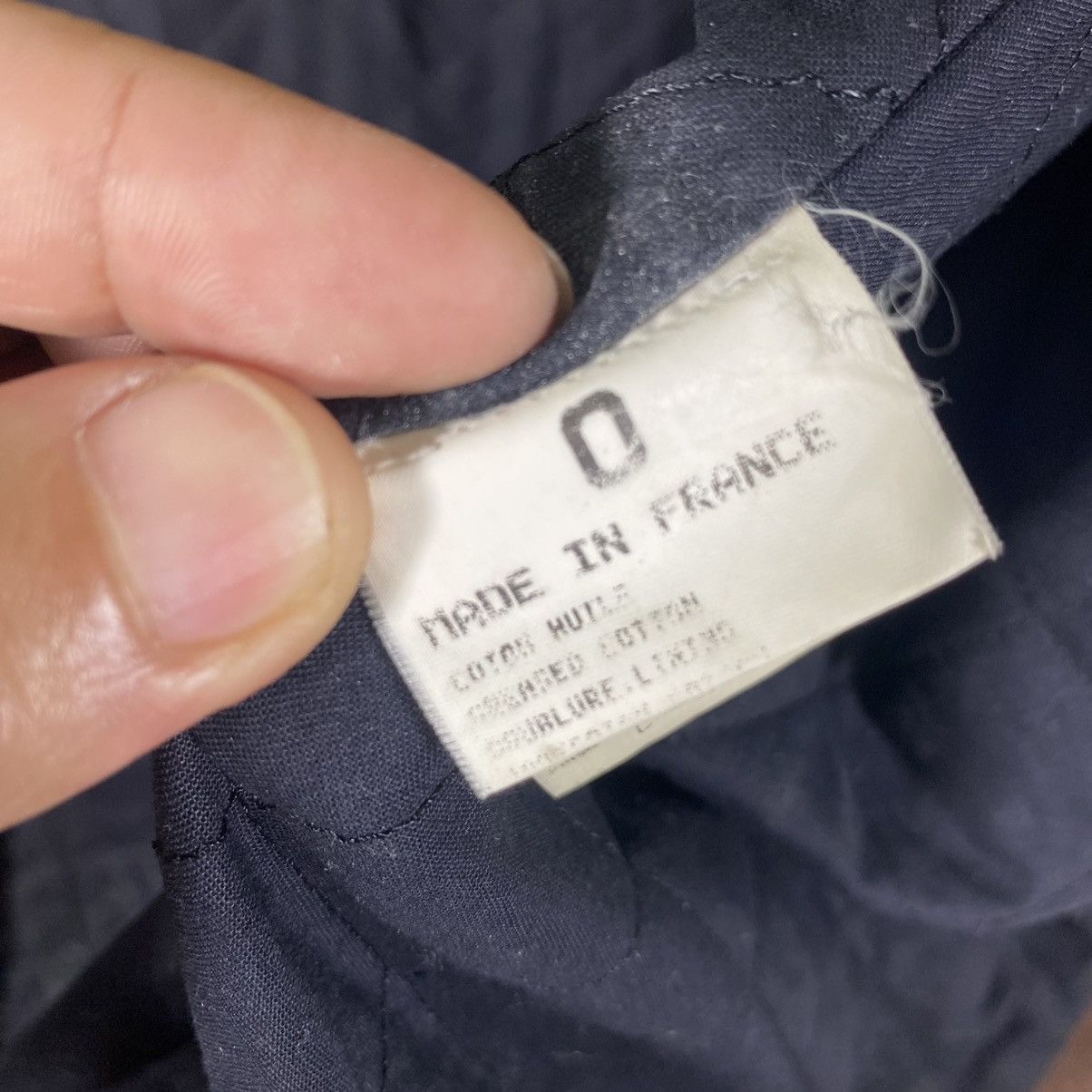 agnes b. Vintage Agnes B Homme Paris Double Breasted Wexed Jacket Size US M / EU 48-50 / 2 - 10 Thumbnail