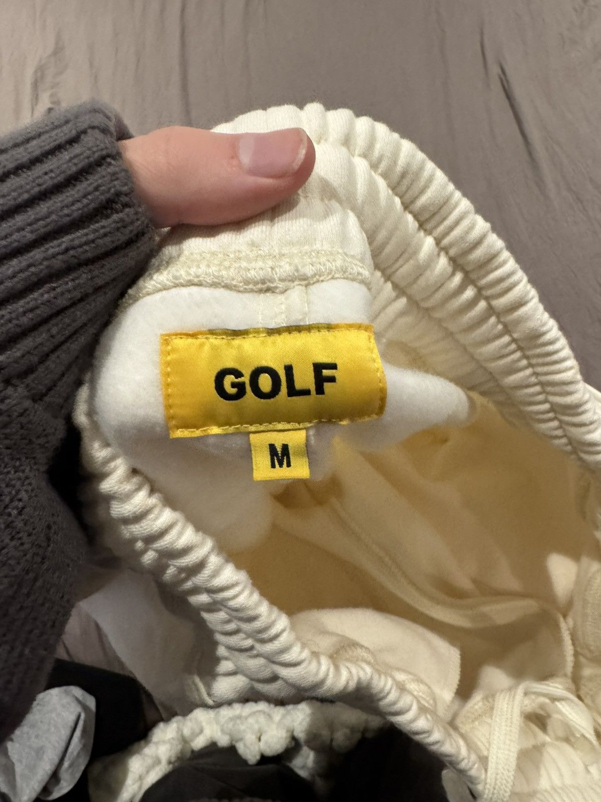 Golf Wang × Golf le Fleur × Tyler The Creator Golf Wang Fleece Joggers Size US 31 - 3 Thumbnail