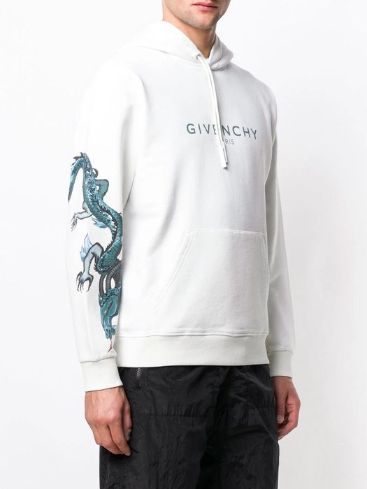 Givenchy dragon hot sale hoodie white