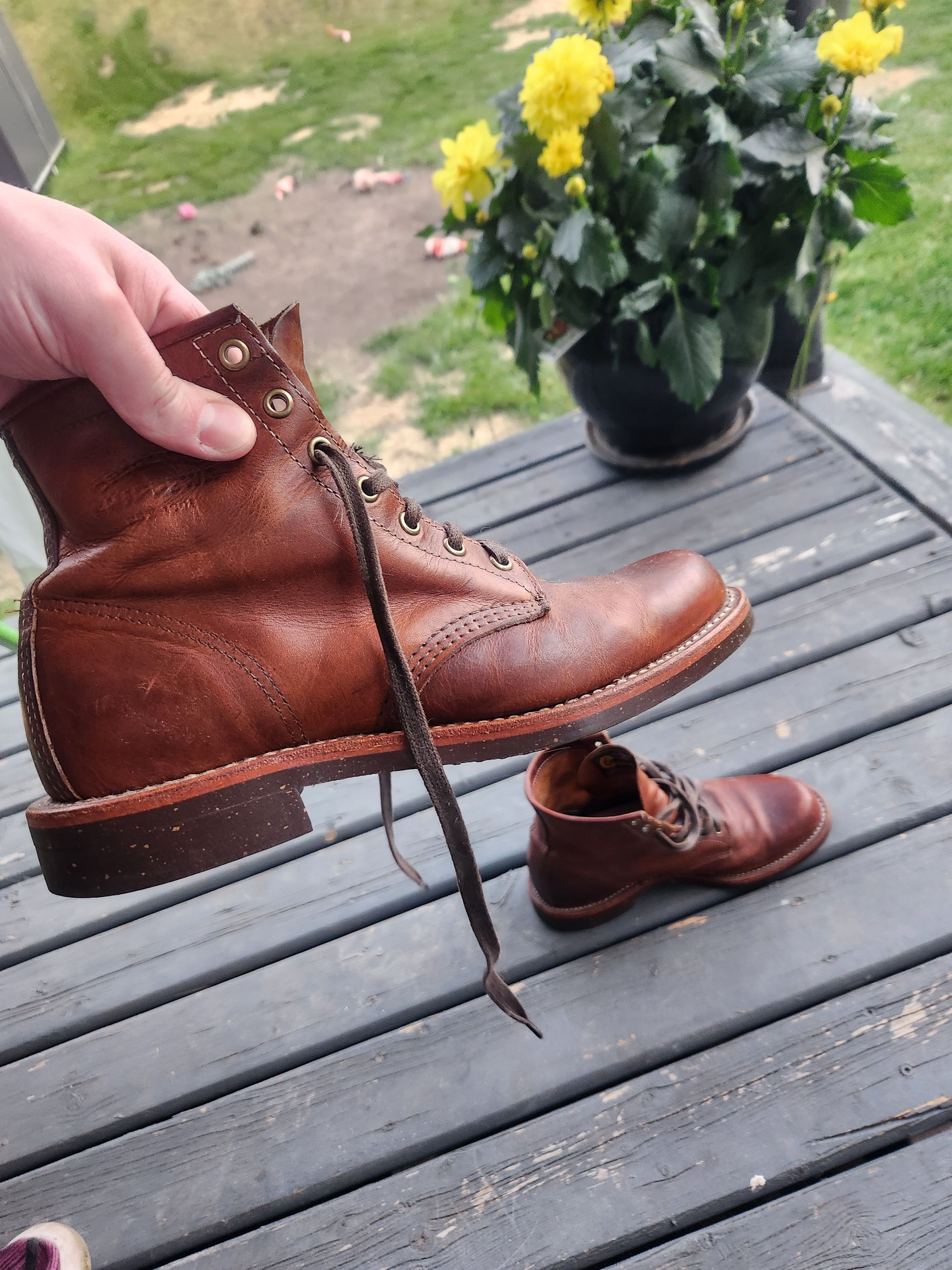 Chippewa Chippewa "Tan Renegade" Service Boots Size US 9.5 / EU 42-43 - 5 Thumbnail