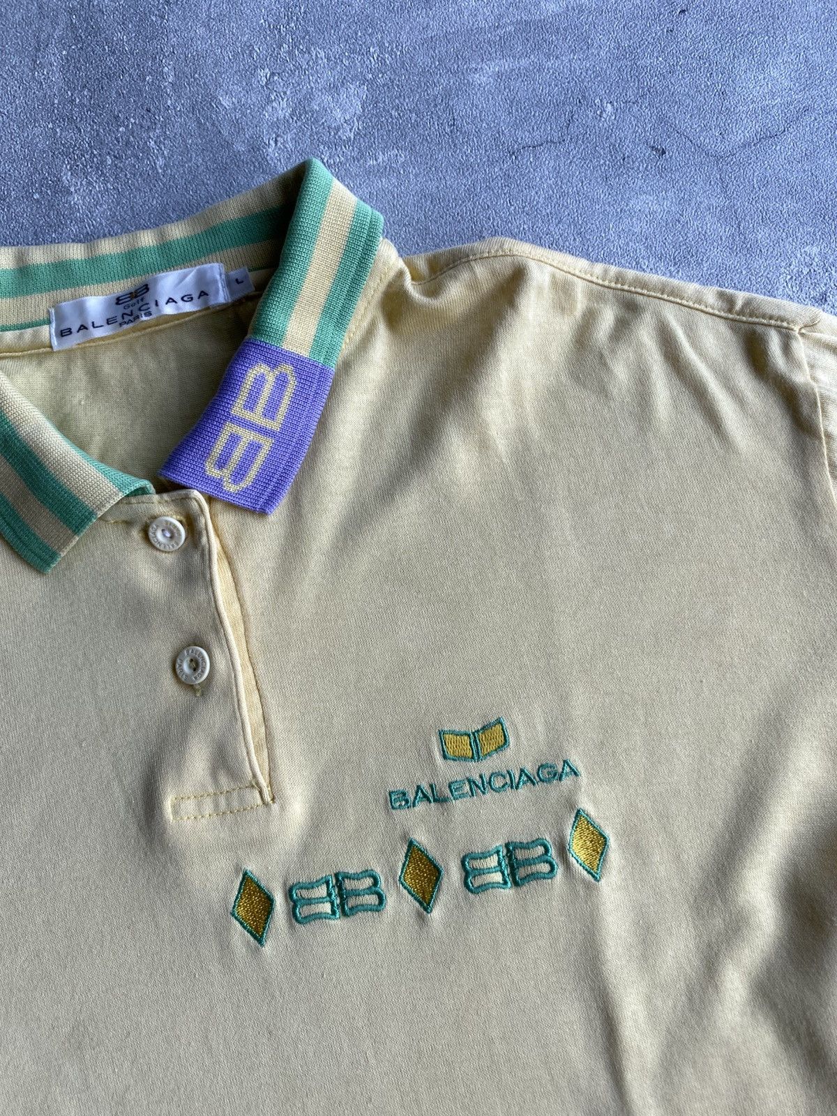 Balenciaga Vintage Balenciaga Golf Shirt Size US M / EU 48-50 / 2 - 4 Thumbnail