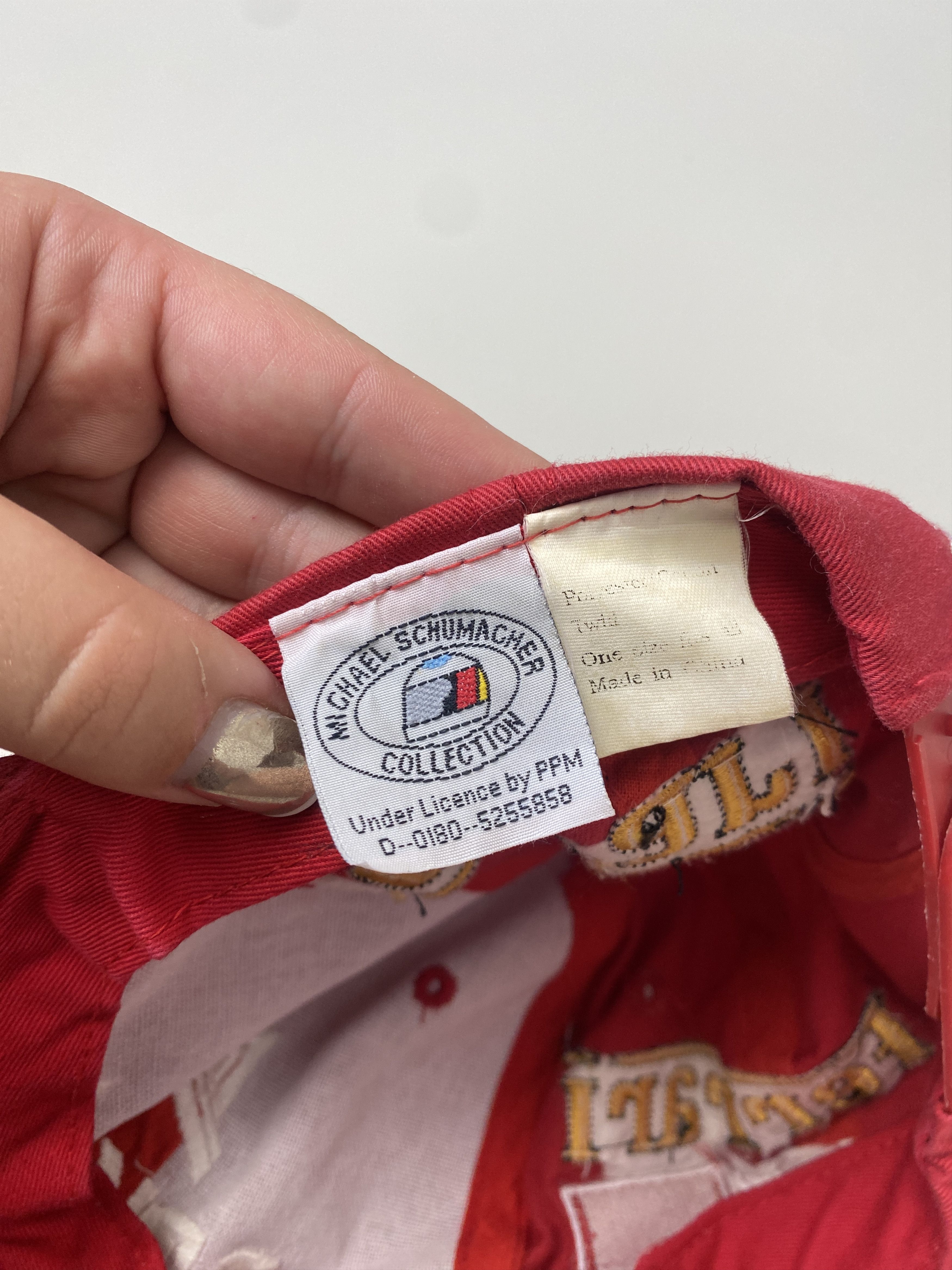 Ferrari Ferrari Formula 1 Michael Schumacher Dekra cap hat Size ONE SIZE - 6 Thumbnail