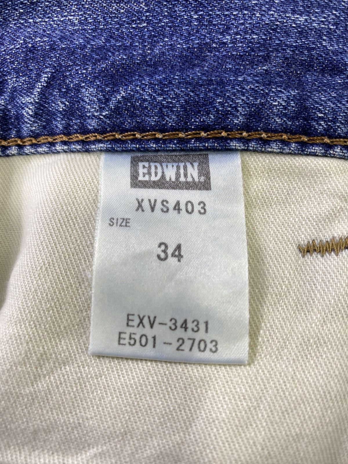Edwin Edwin Exclusive Vintage Distress Blue Wash Denim - J867 Size US 38 / EU 54 - 9 Thumbnail