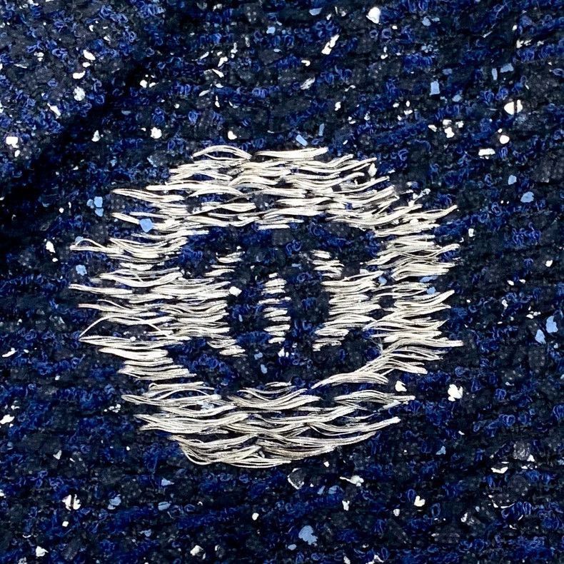 Chanel Chanel Navy Blue Tweed DoubleBreasted Jacket -2505 Size US XS / EU 42 / 0 - 5 Thumbnail