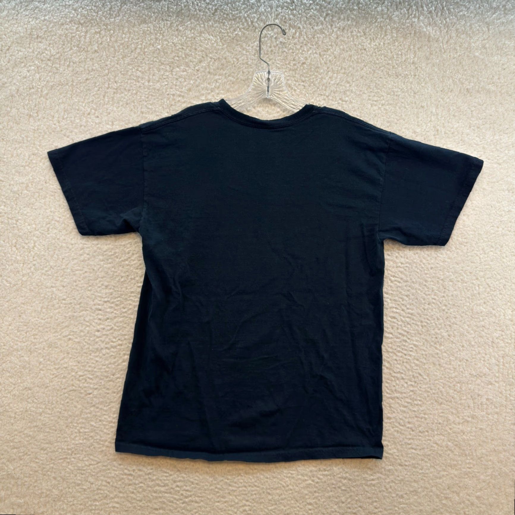 Native VINTAGE Wolf T-Shirt Large Black Graphic Yellowstone Moon Animal Native Shirt Size US L / EU 52-54 / 3 - 2 Thumbnail