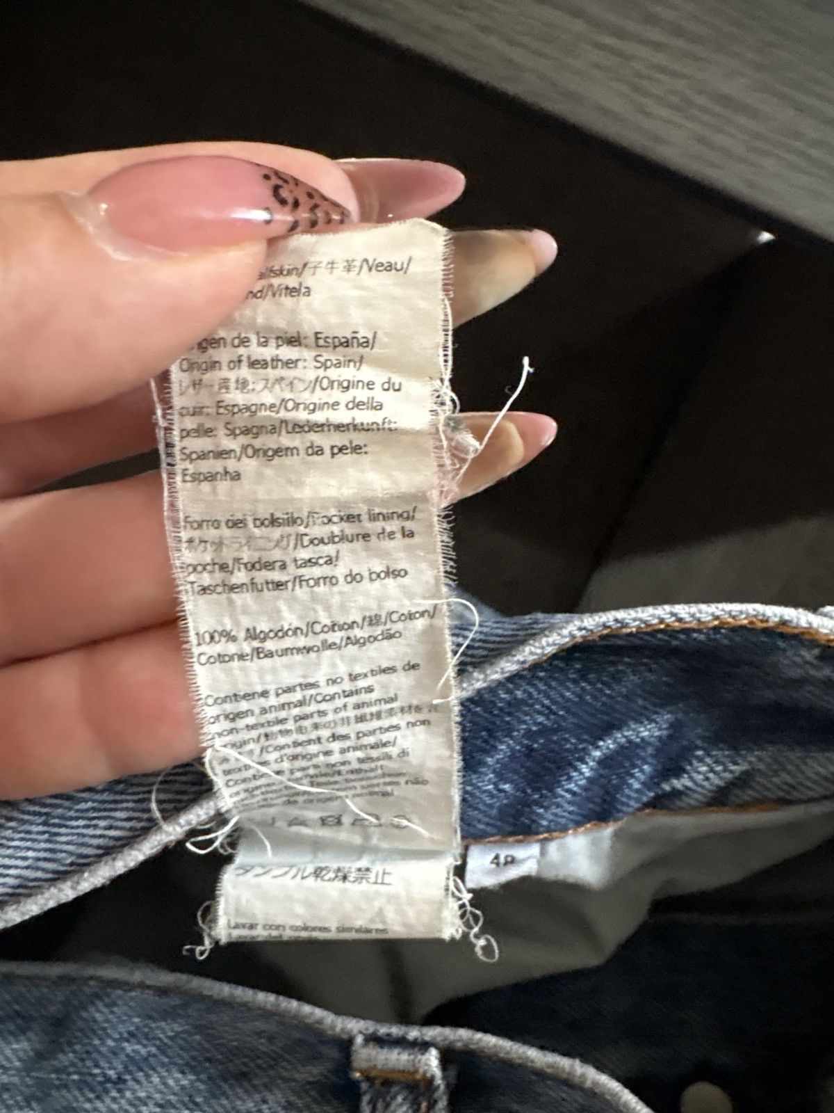 Loewe Loewe Bootleg Jeans in Denim Size US 32 / EU 48 - 7 Thumbnail