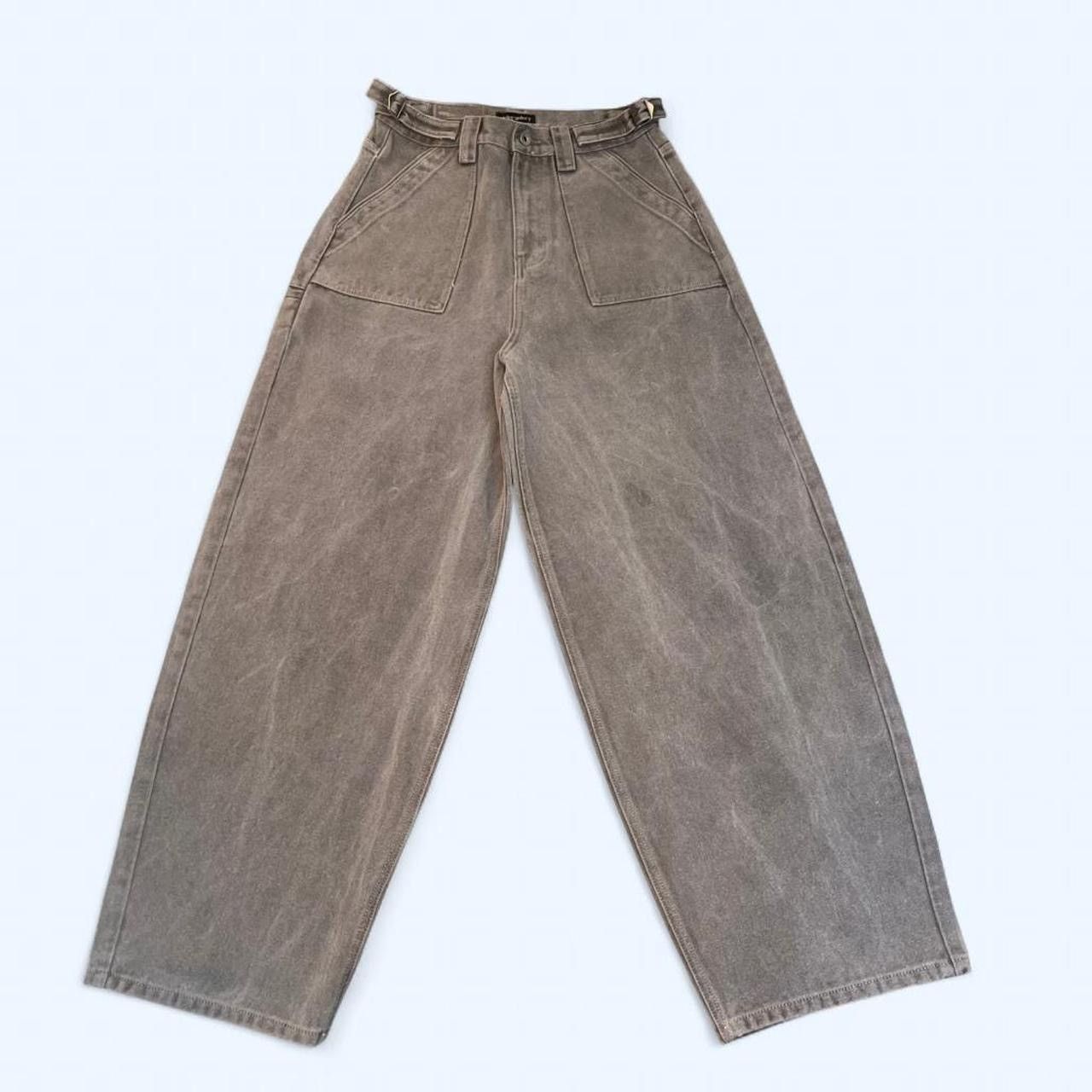 Etelier Gallery Etelier Gallery Tusk v2 denim object dyed grey wide leg Size US 28 / EU 44 - 2 Thumbnail