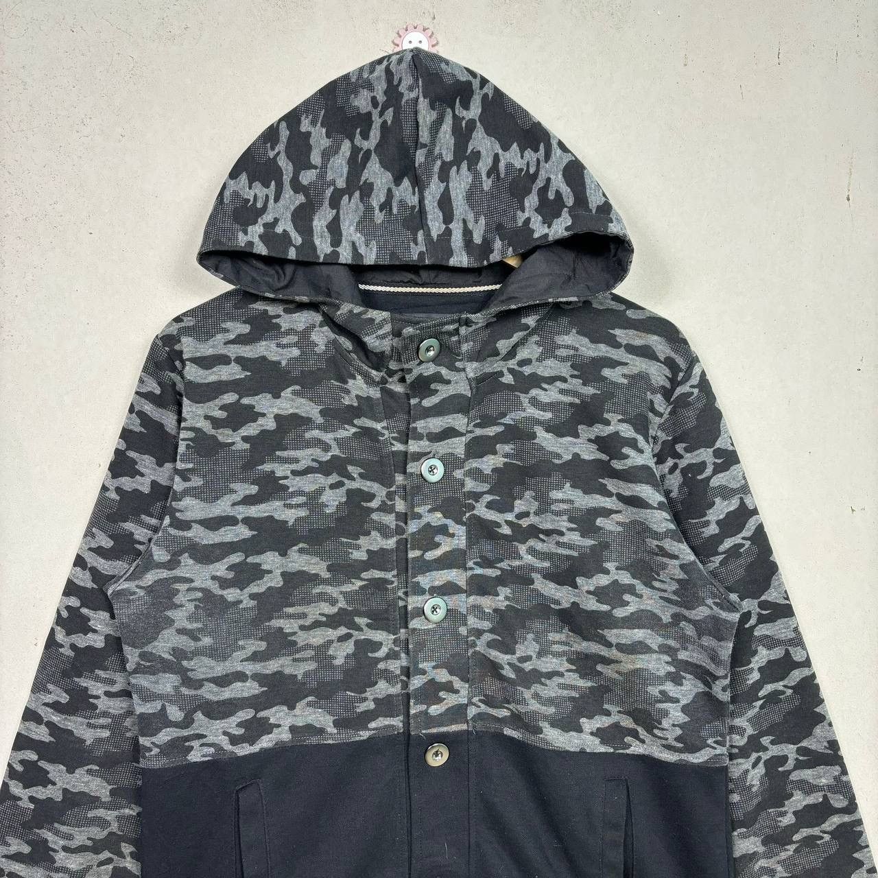 semanticdesign Semantic Design Japan Camo Hoodie Y2K Japanese Streetwear Size US M / EU 48-50 / 2 - 3 Thumbnail